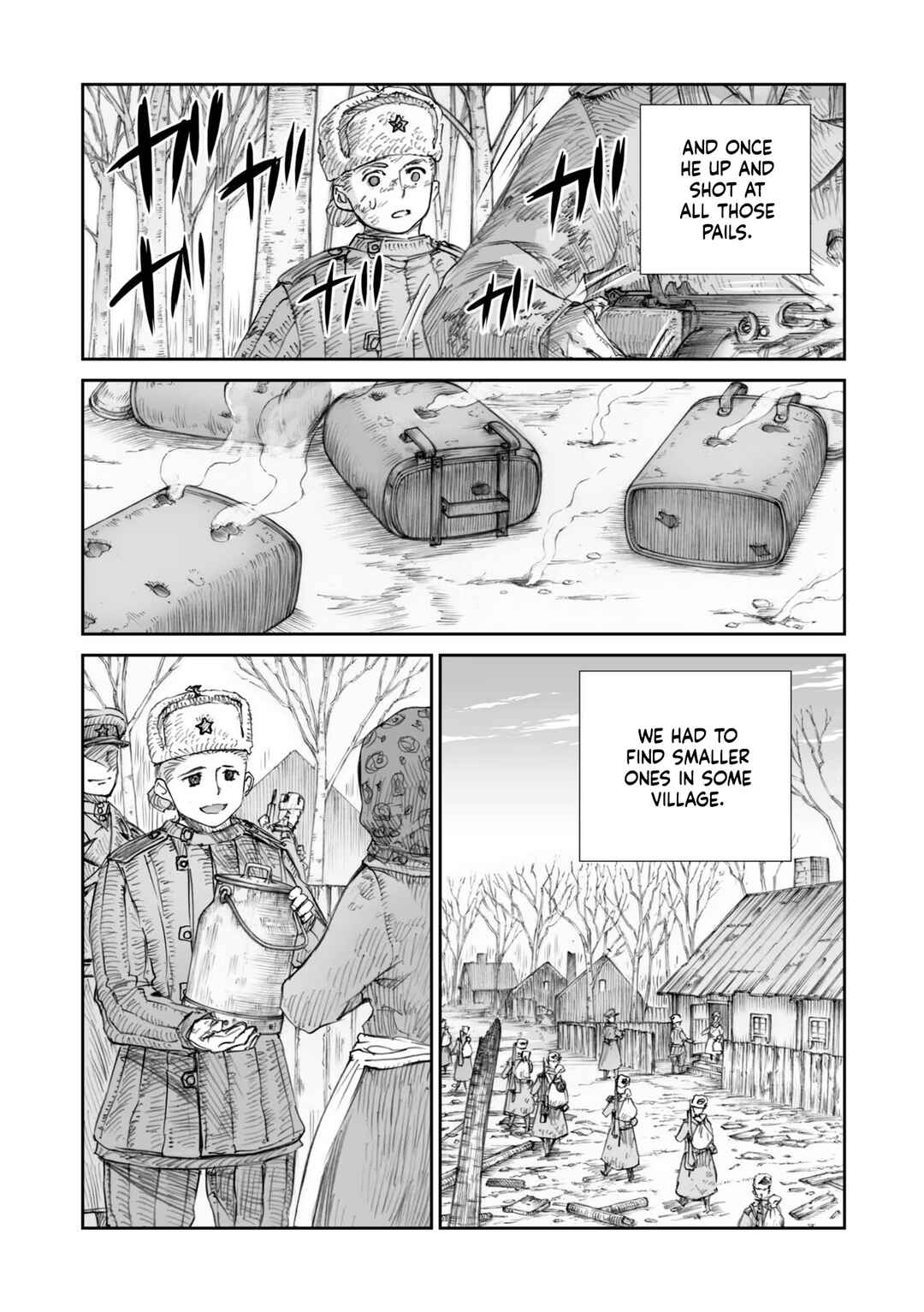 Sensou wa Onna no Kao wo Shiteinai Chapter 24.3 - Page 9