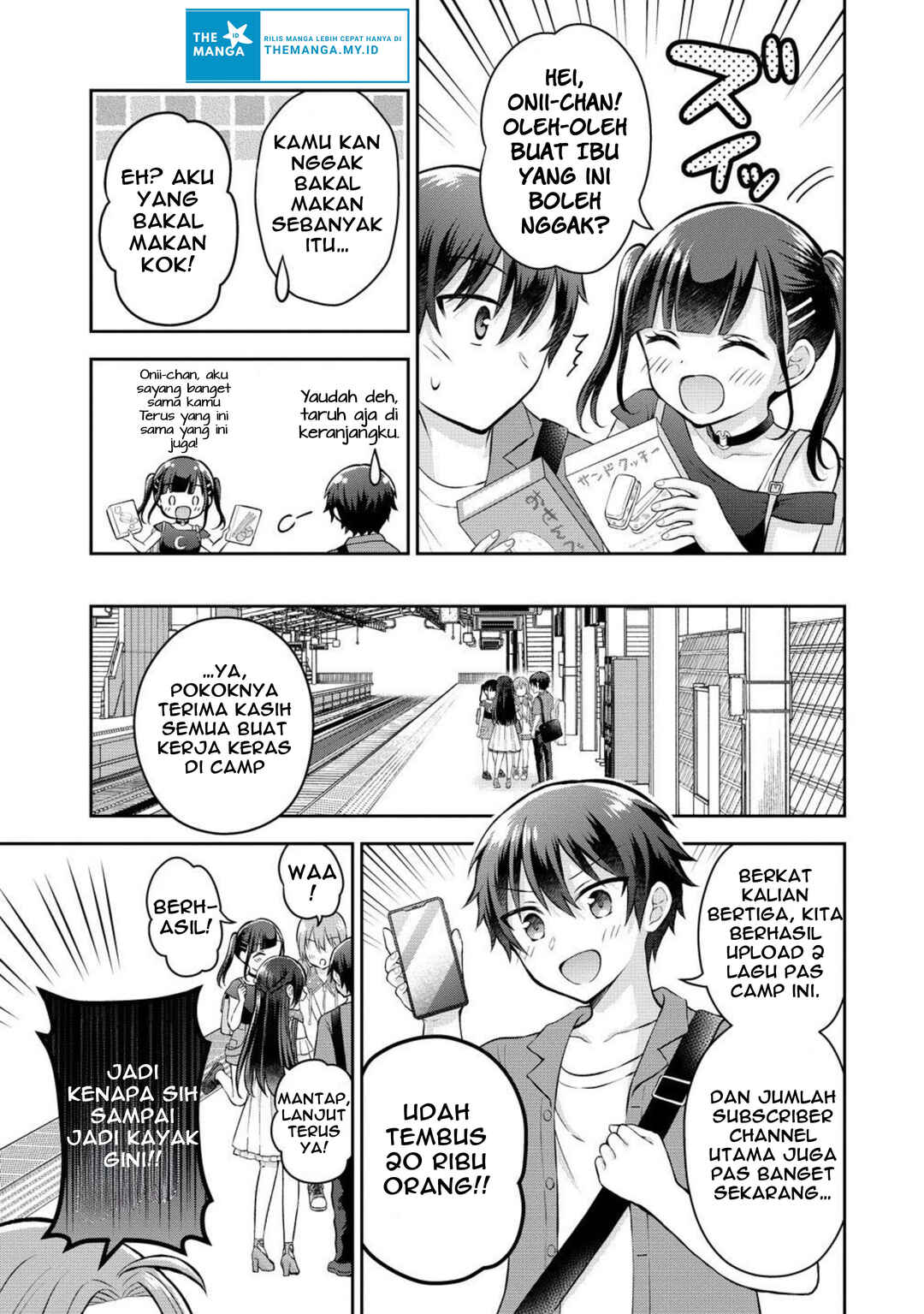 Tonari no Seki no Inkya Joshi ga Oshi Utaite Datta ~Ore no Kyoku o Uttatekure!~ Chapter 13.1 - Page 10