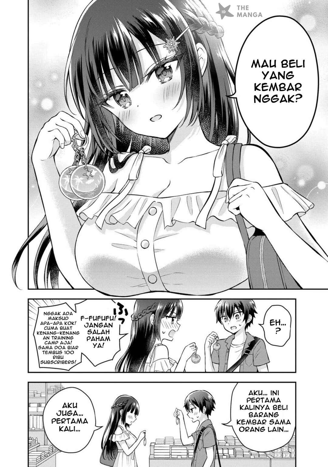 Tonari no Seki no Inkya Joshi ga Oshi Utaite Datta ~Ore no Kyoku o Uttatekure!~ Chapter 13.1 - Page 7