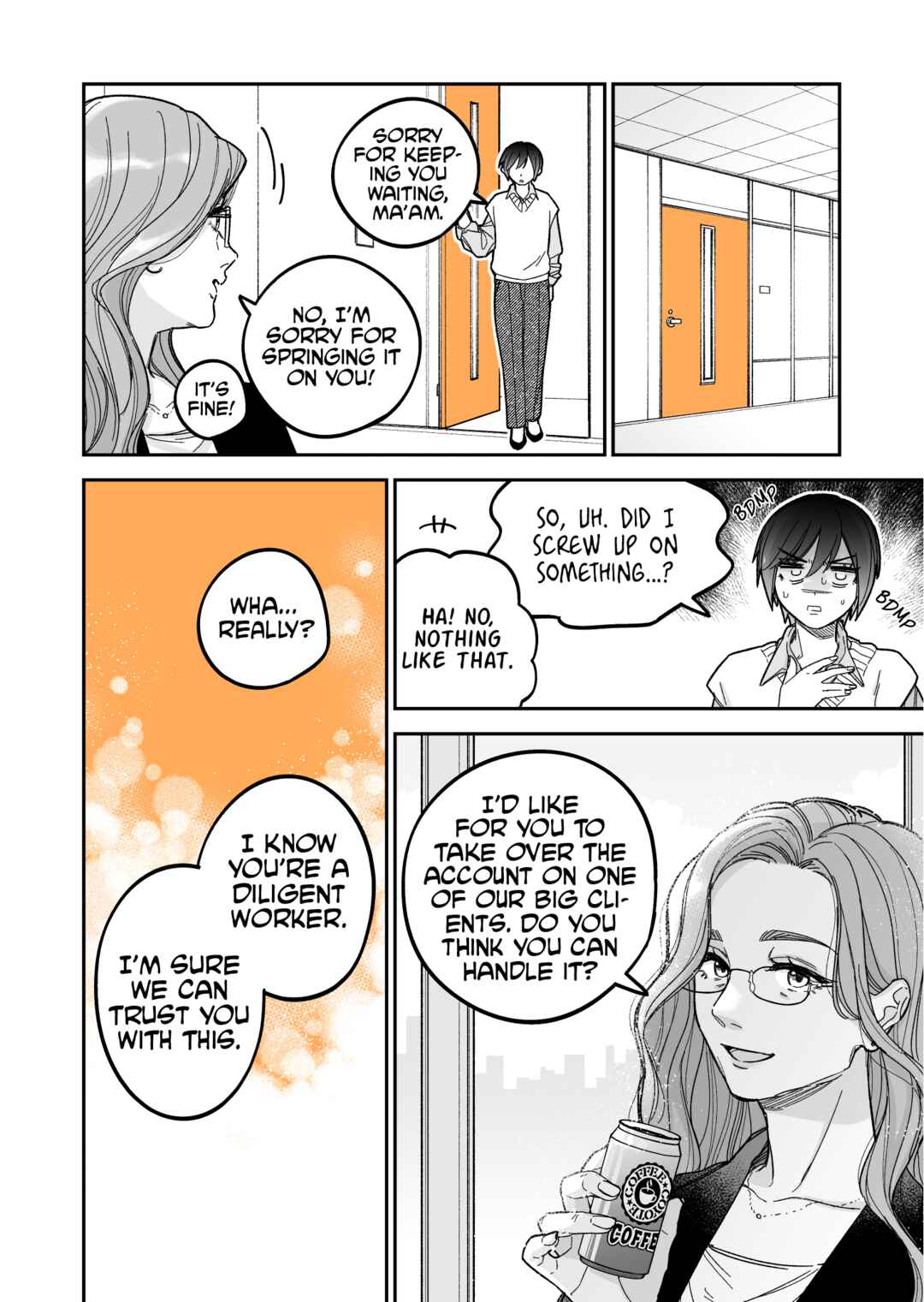 Genkai OL to Joshi Daisei ga 〇〇 Suru Hanashi Chapter 6.1 - Page 2