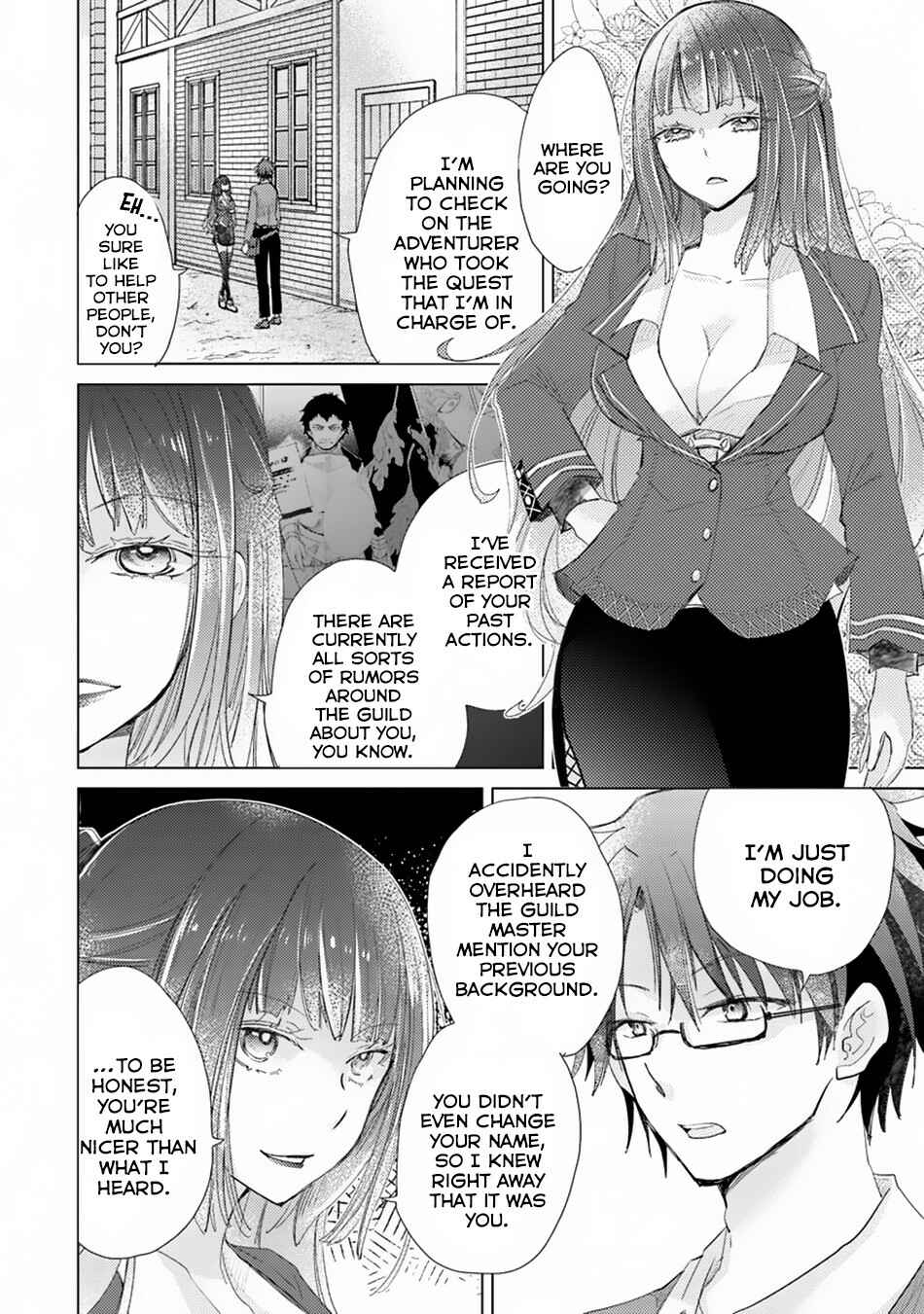 Hazure Skill "Kage ga Usui" o Motsu Guild Shokuin ga, Jitsu wa Densetsu no Ansatsusha Chapter 4 - Page 9