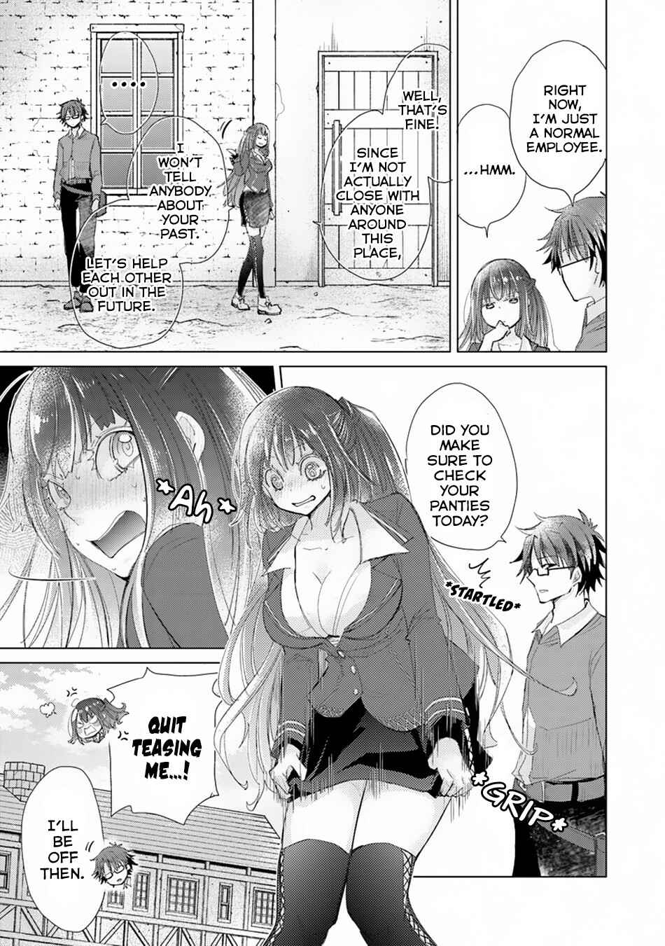 Hazure Skill "Kage ga Usui" o Motsu Guild Shokuin ga, Jitsu wa Densetsu no Ansatsusha Chapter 4 - Page 10