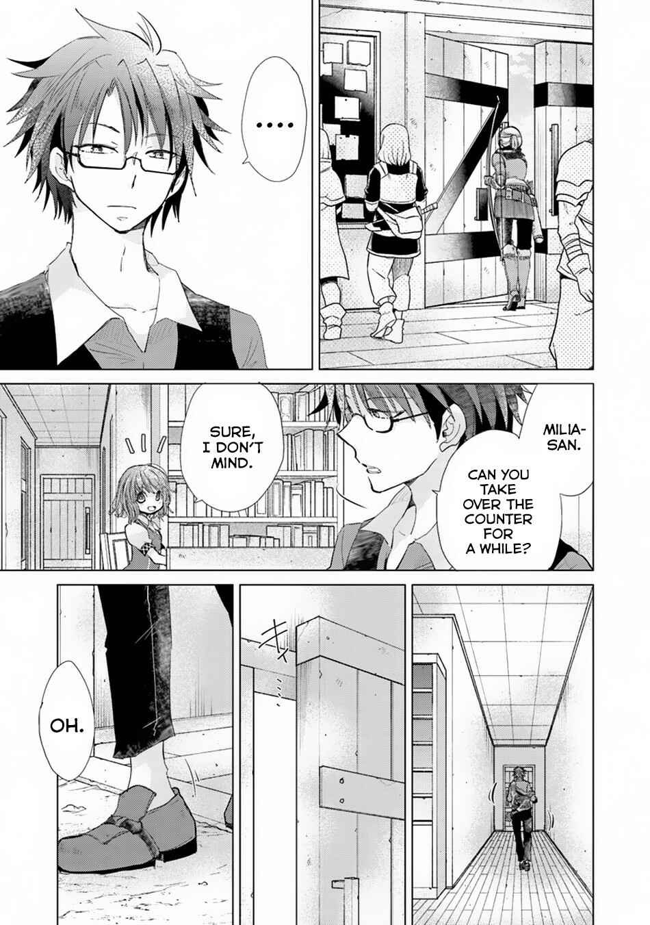 Hazure Skill "Kage ga Usui" o Motsu Guild Shokuin ga, Jitsu wa Densetsu no Ansatsusha Chapter 4 - Page 8