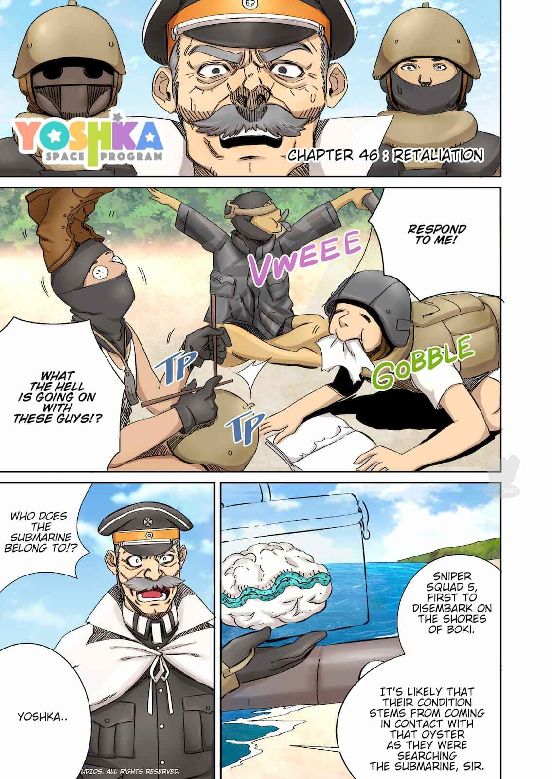 Yoshka Space Program Chapter 46 - Page 1