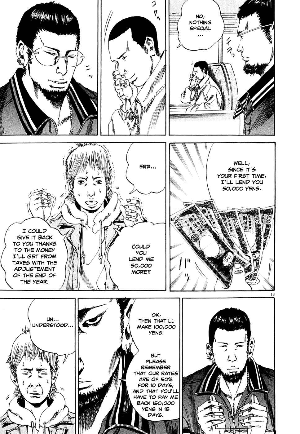 Yamikin Ushijima-kun Chapter 6 - Page 13