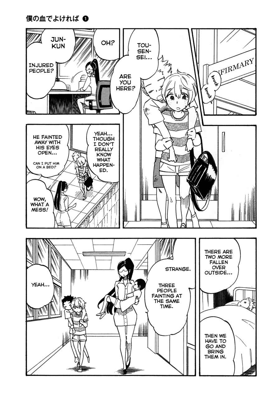 If It Is Fine With My Blood Chapter 4 - Page 21