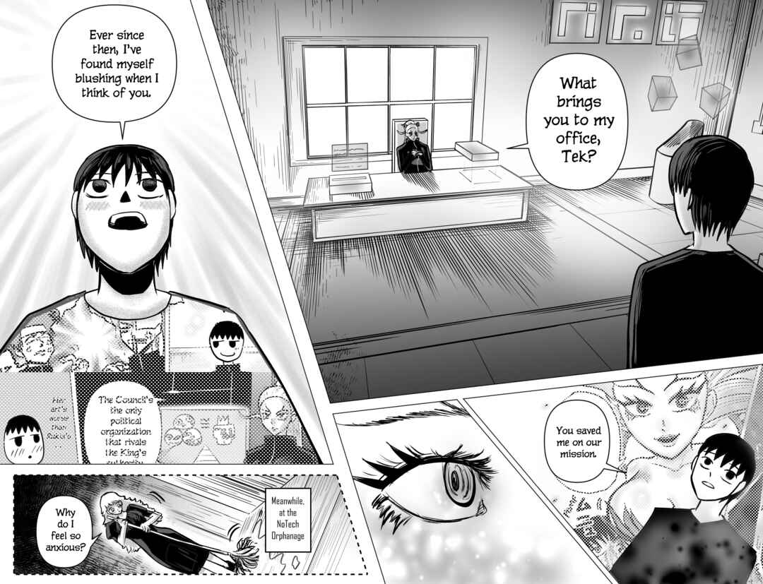 TEKNO: Sci-Fi Shonen Manga! Chapter 19 - Page 2