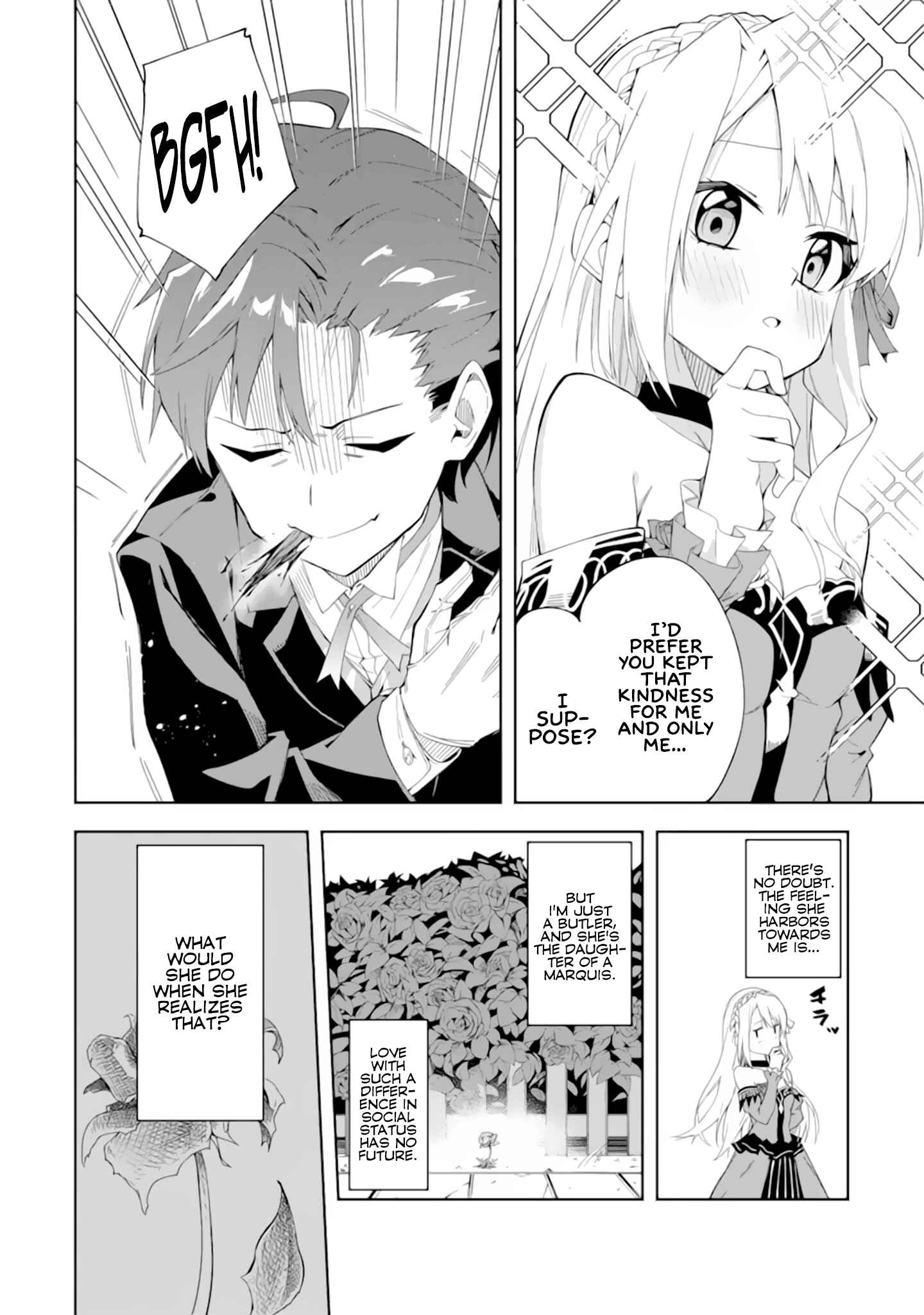 Akuyaku Reijou no Shitsuji-sama: Hametsu Flag wa Ore ga Tsubusasete Itadakimasu Chapter 1.2 - Page 16