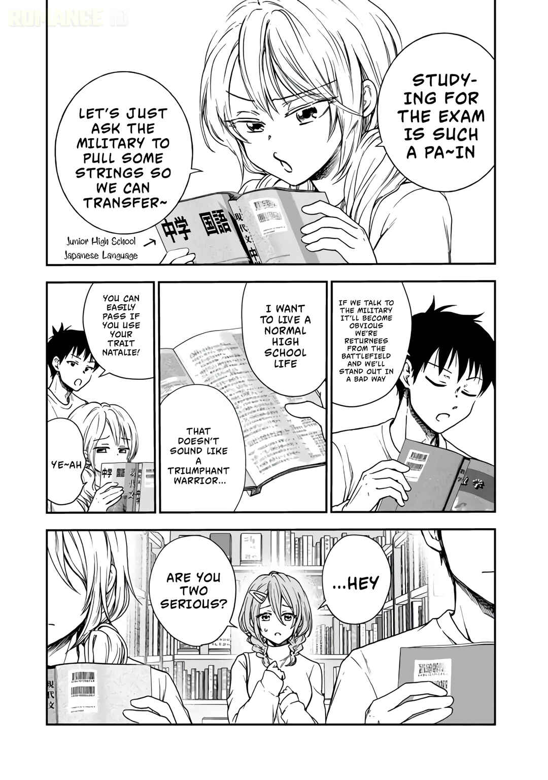 Senchi Kara Kaette kita Takashi-kun. Futsuu ni Koukou Seikatsu wo Okuritai Chapter 3 - Page 2
