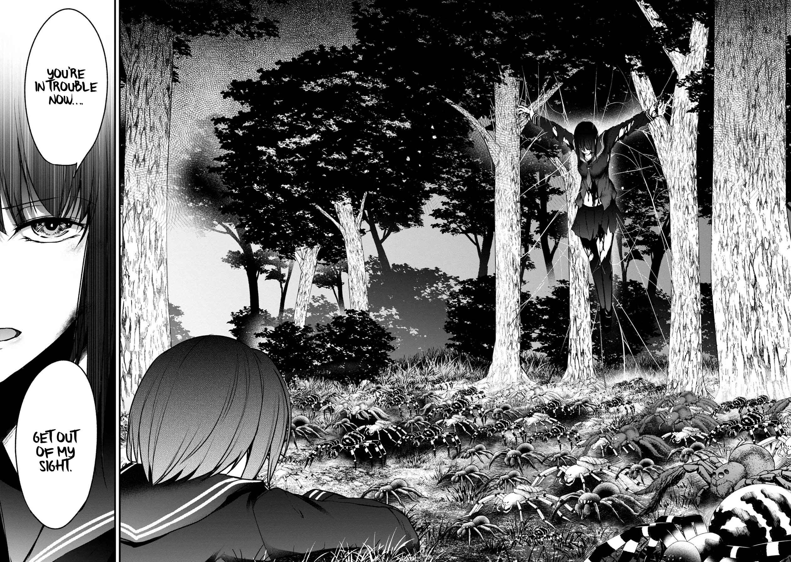 Namae no nai Kaibutsu - Kumo to Shoujo to Ryoki Satsujin Chapter 38 - Page 13