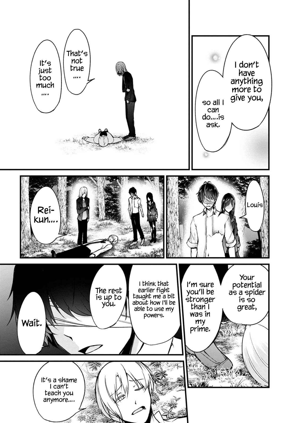 Namae no nai Kaibutsu - Kumo to Shoujo to Ryoki Satsujin Chapter 38 - Page 28