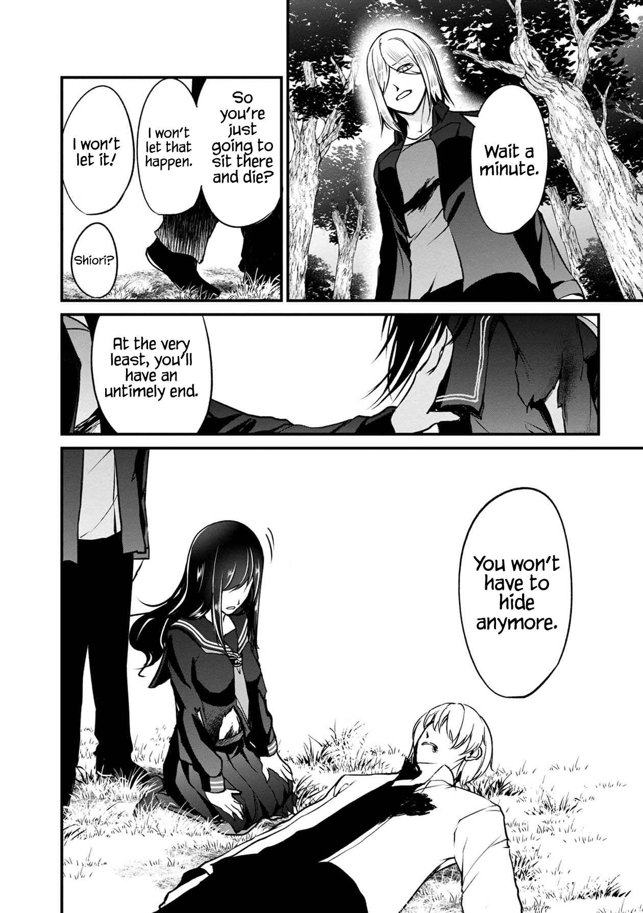 Namae no nai Kaibutsu - Kumo to Shoujo to Ryoki Satsujin Chapter 38 - Page 31