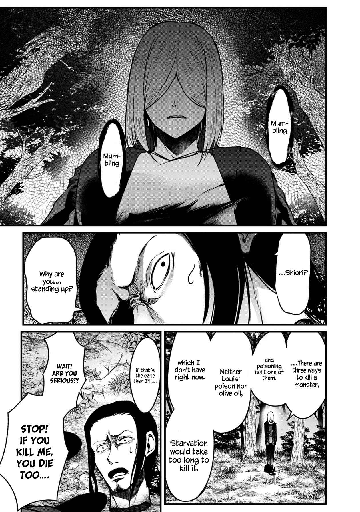 Namae no nai Kaibutsu - Kumo to Shoujo to Ryoki Satsujin Chapter 38 - Page 6