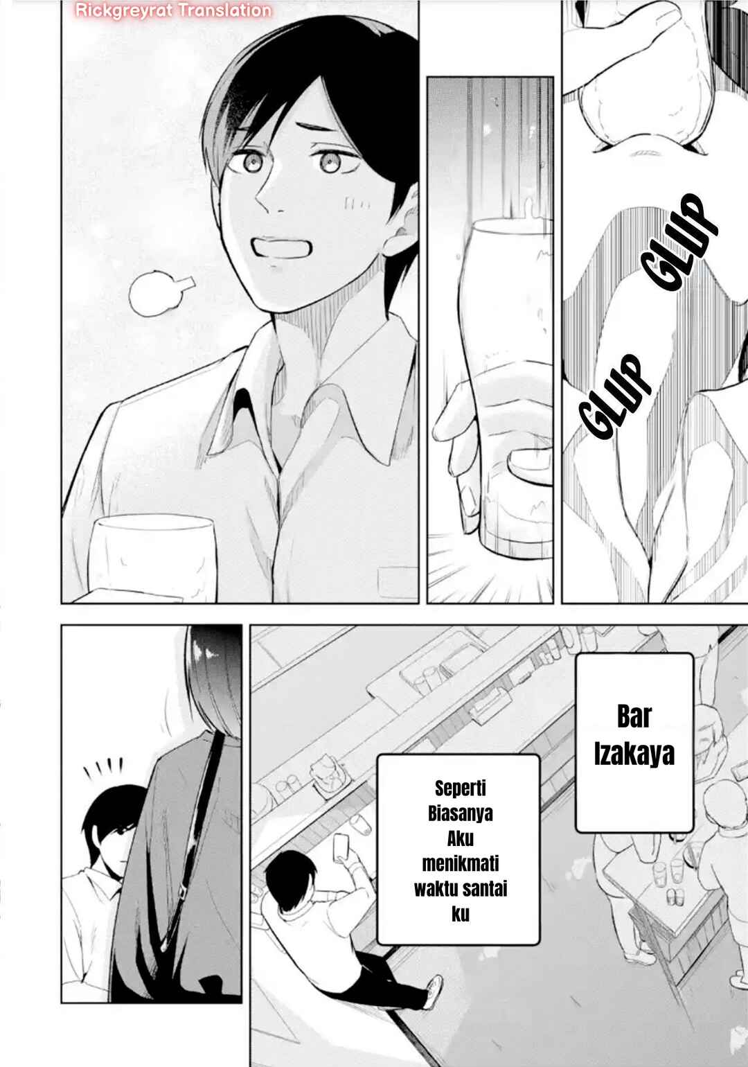 Tachinomi Izakaya de Kuudere Downer-kei Joshidaisei ga Tonari ni Kuru Hanashi Chapter 2 - Page 3