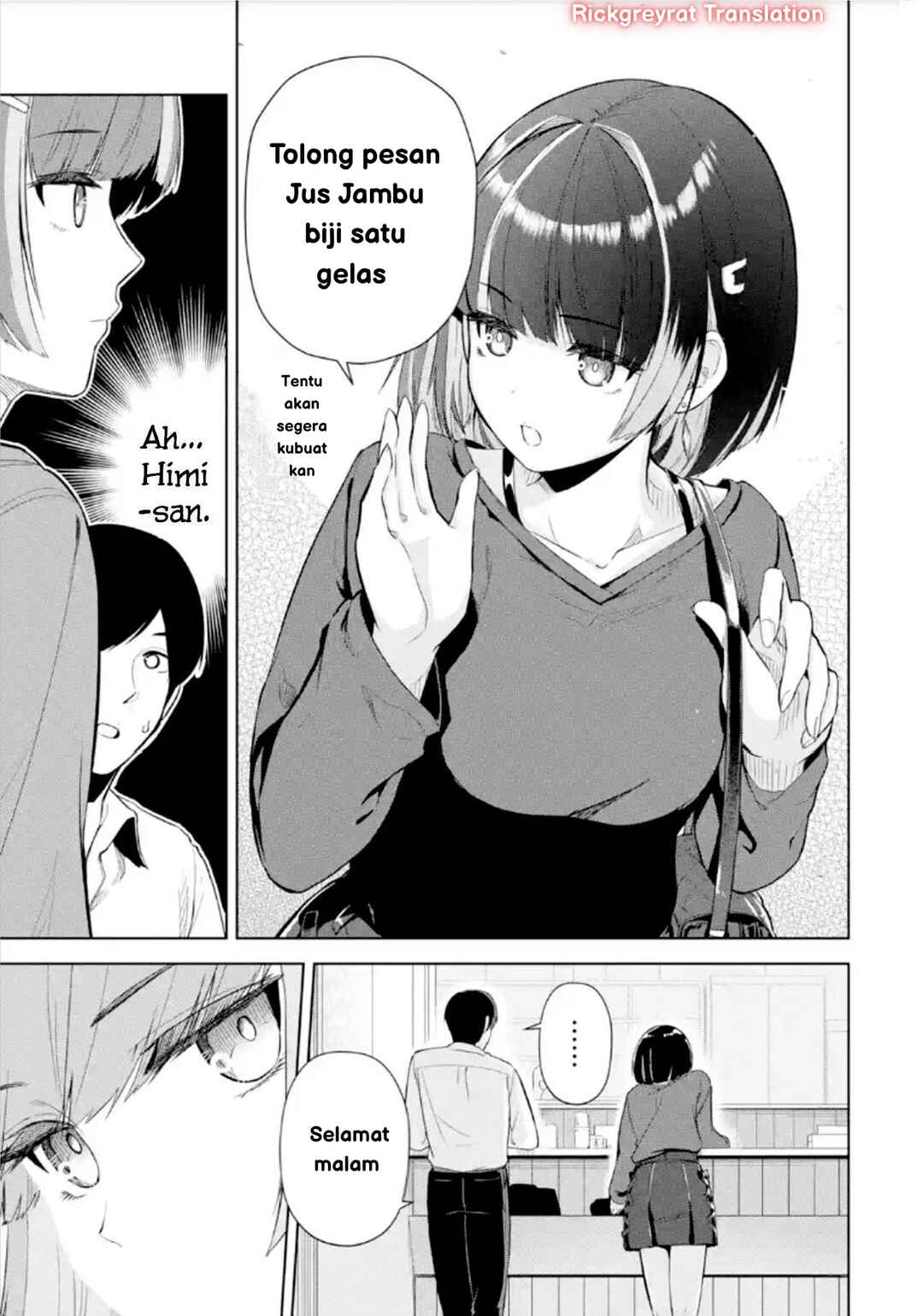 Tachinomi Izakaya de Kuudere Downer-kei Joshidaisei ga Tonari ni Kuru Hanashi Chapter 2 - Page 4