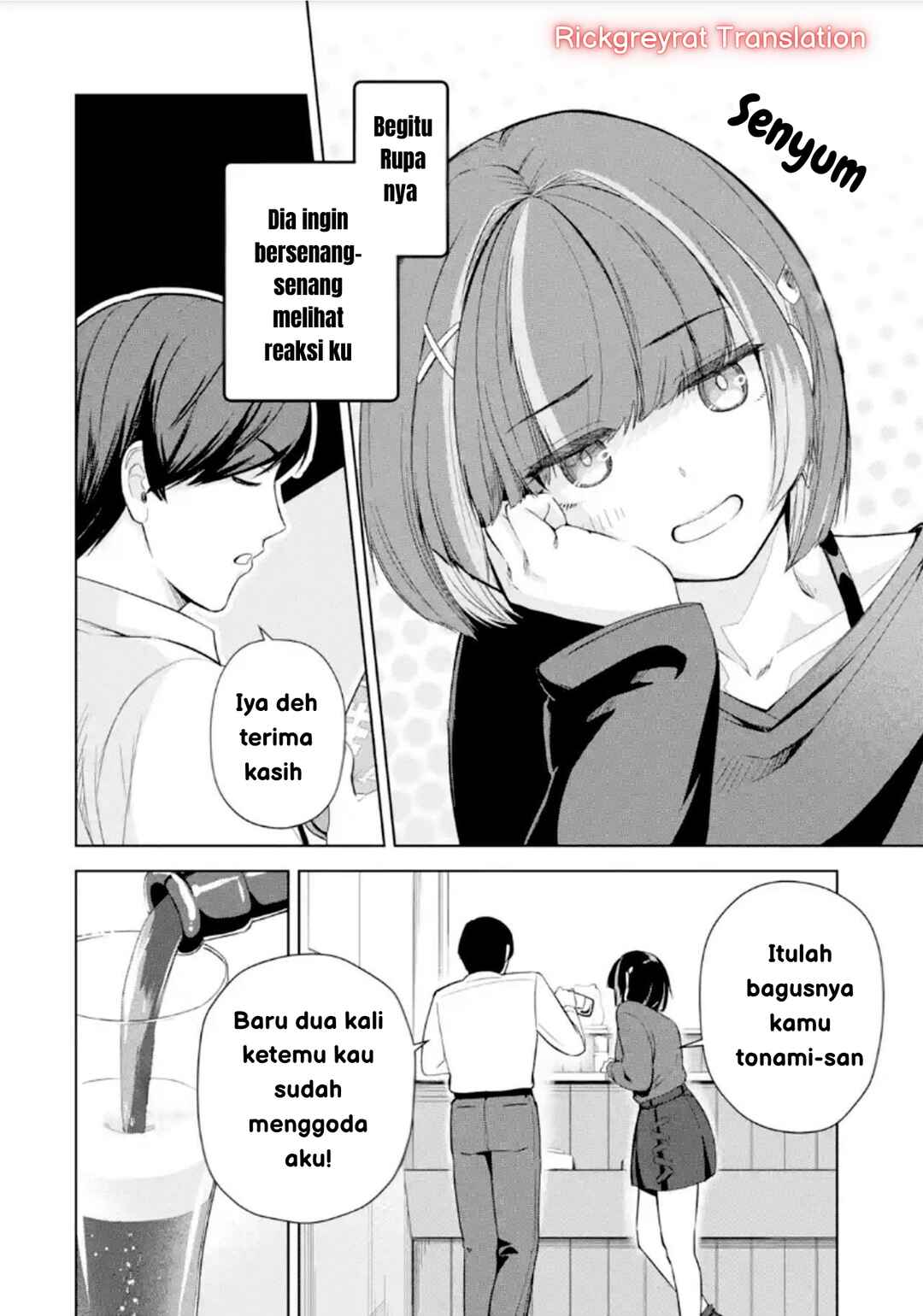 Tachinomi Izakaya de Kuudere Downer-kei Joshidaisei ga Tonari ni Kuru Hanashi Chapter 2 - Page 9