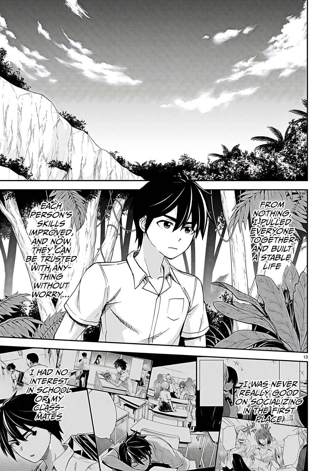 Isekai Yurutto Survival Seikatsu ~Gakkou no Minna to Isekai no Mujintou ni Tenishitakedo Ore Dake Rakushou desu~ Chapter 36 - Page 18