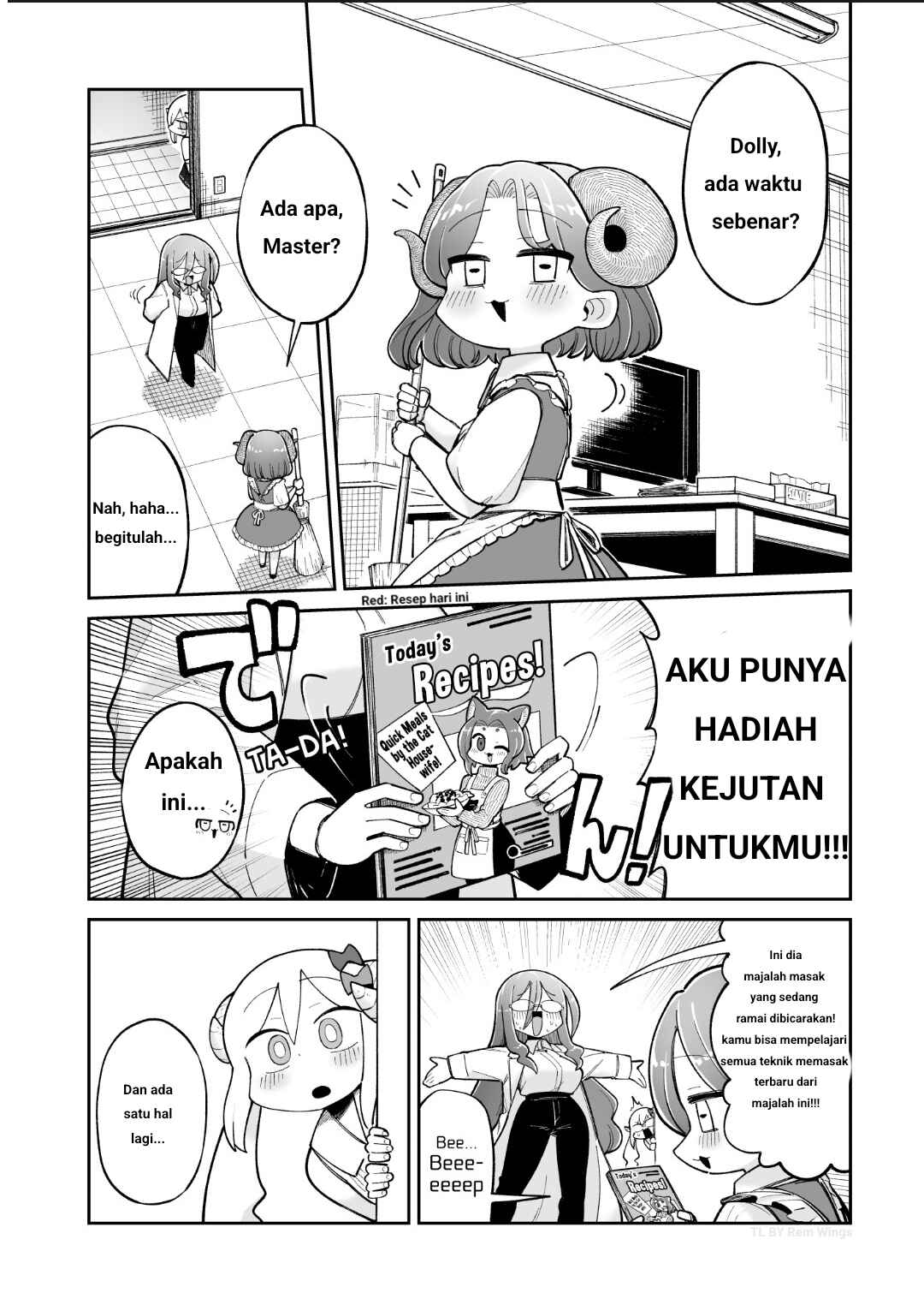 Osana Robot to Abunai Hakase Chapter 35 - Page 1