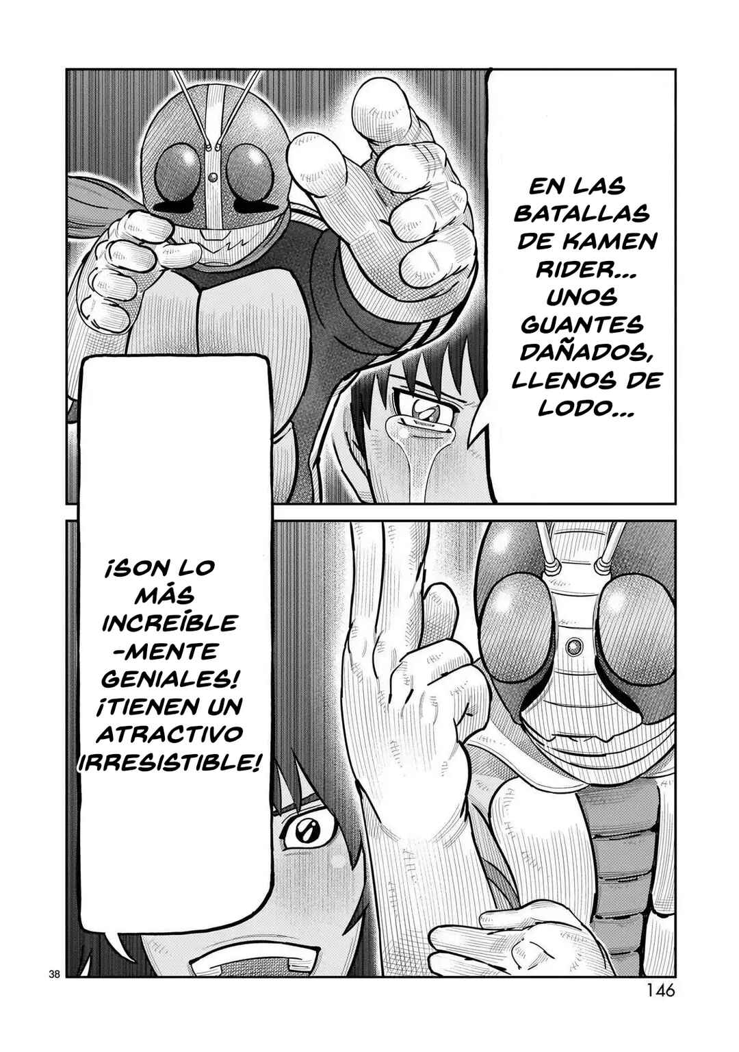 Toujima Tanzaburou wa Kamen Rider ni Naritai Chapter 47 - Page 35