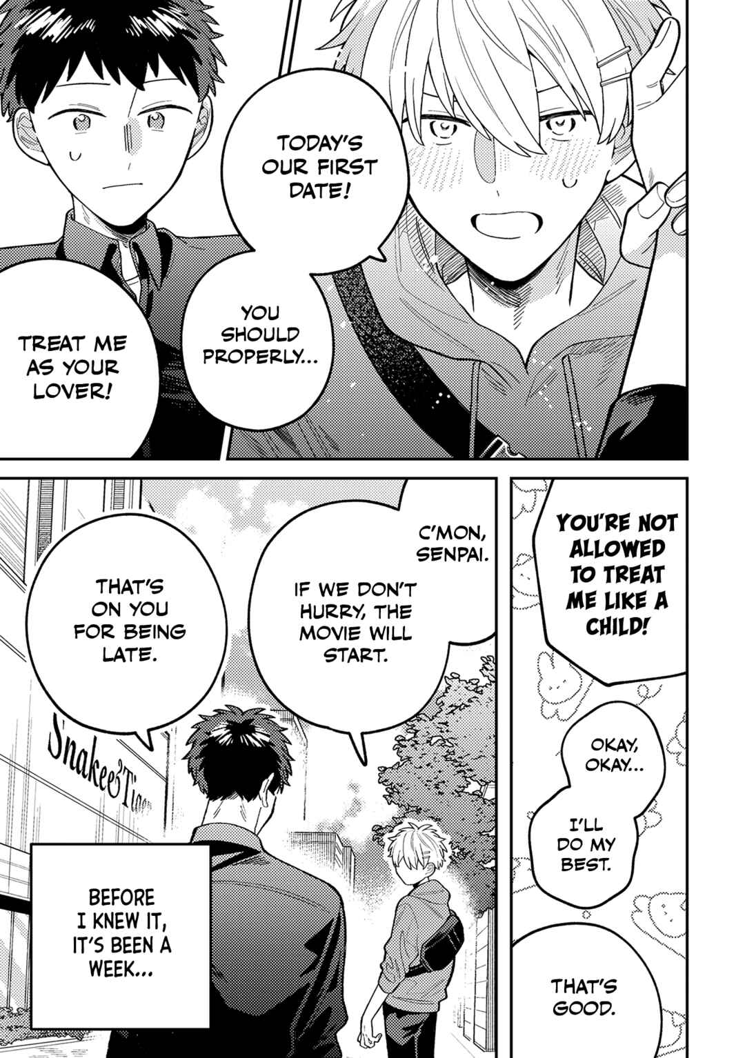 Wagamama Kouhai-kun Chapter 3 - Page 6