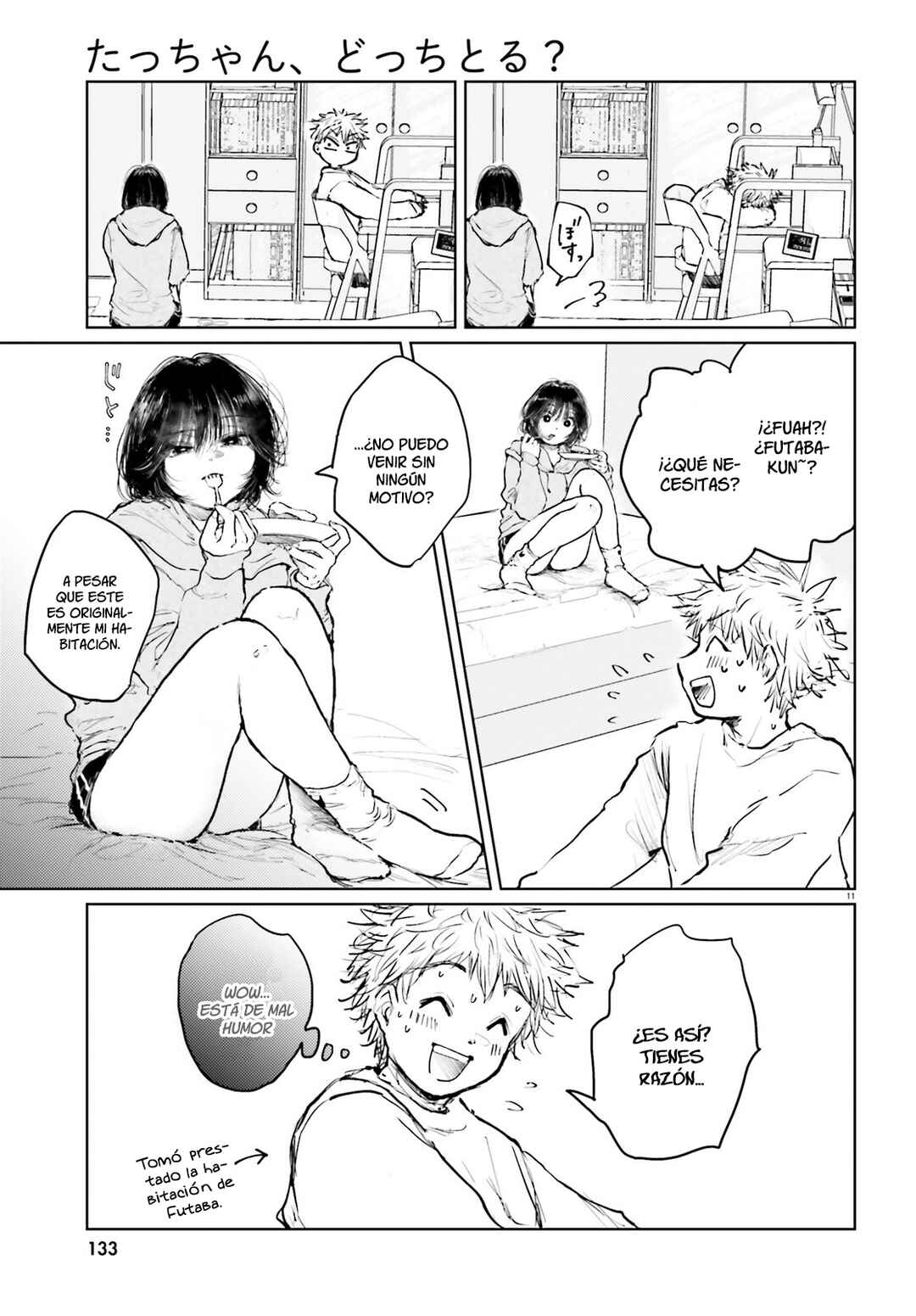 Tacchan, Docchi Toru? Chapter 6 - Page 12