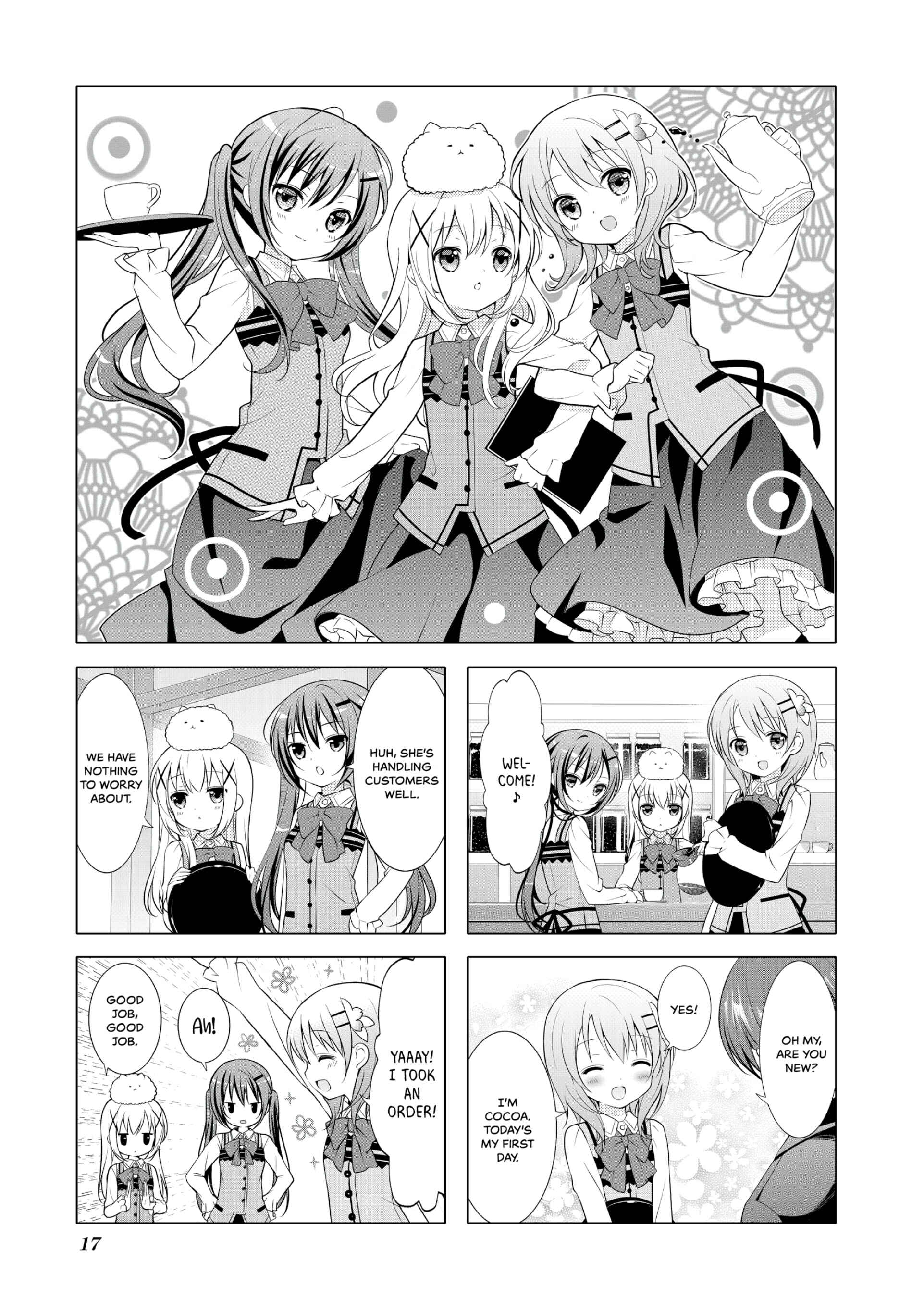 Gochuumon wa Usagi desu ka? Chapter 2 - Page 1