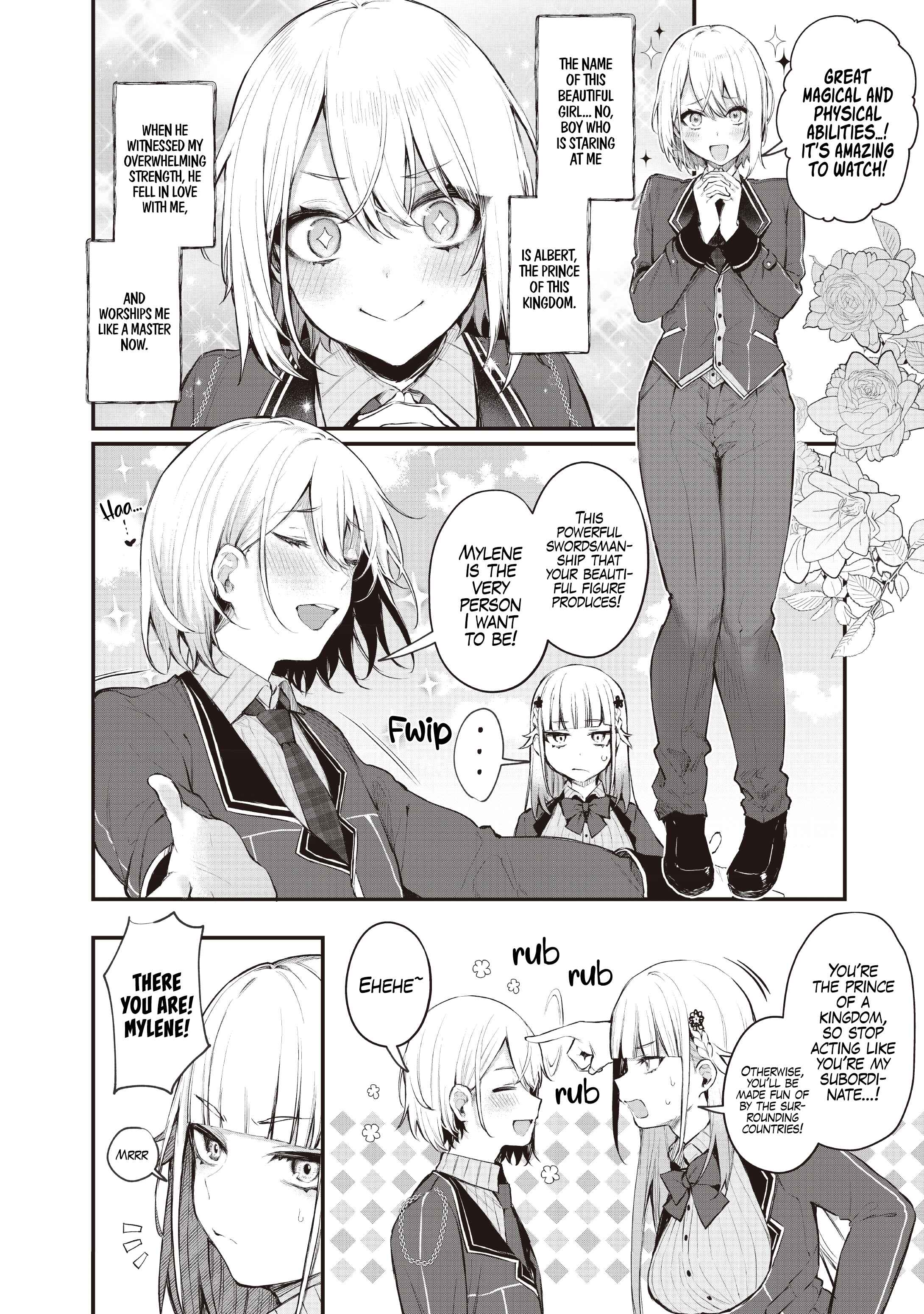 Savage Fang Ojou-sama: Shijou Saikyou no Youhei wa Shijou Saikyou no Bougyaku Reijou to Natte Nidome no Sekai o Musou suru Chapter 0.1 - Page 3