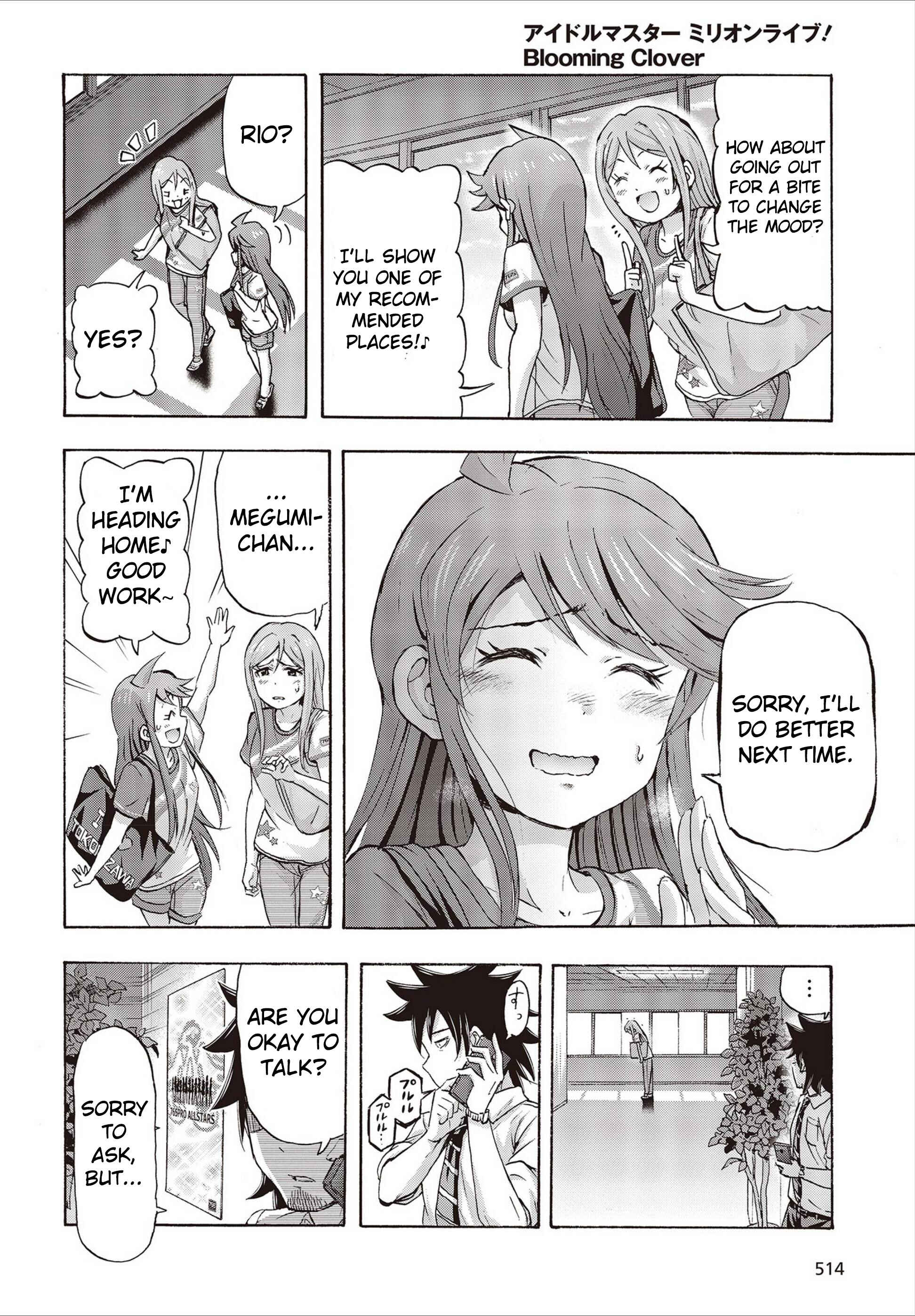 THE iDOLM@STER MILLION LIVE! Blooming Clover Chapter 20 - Page 40