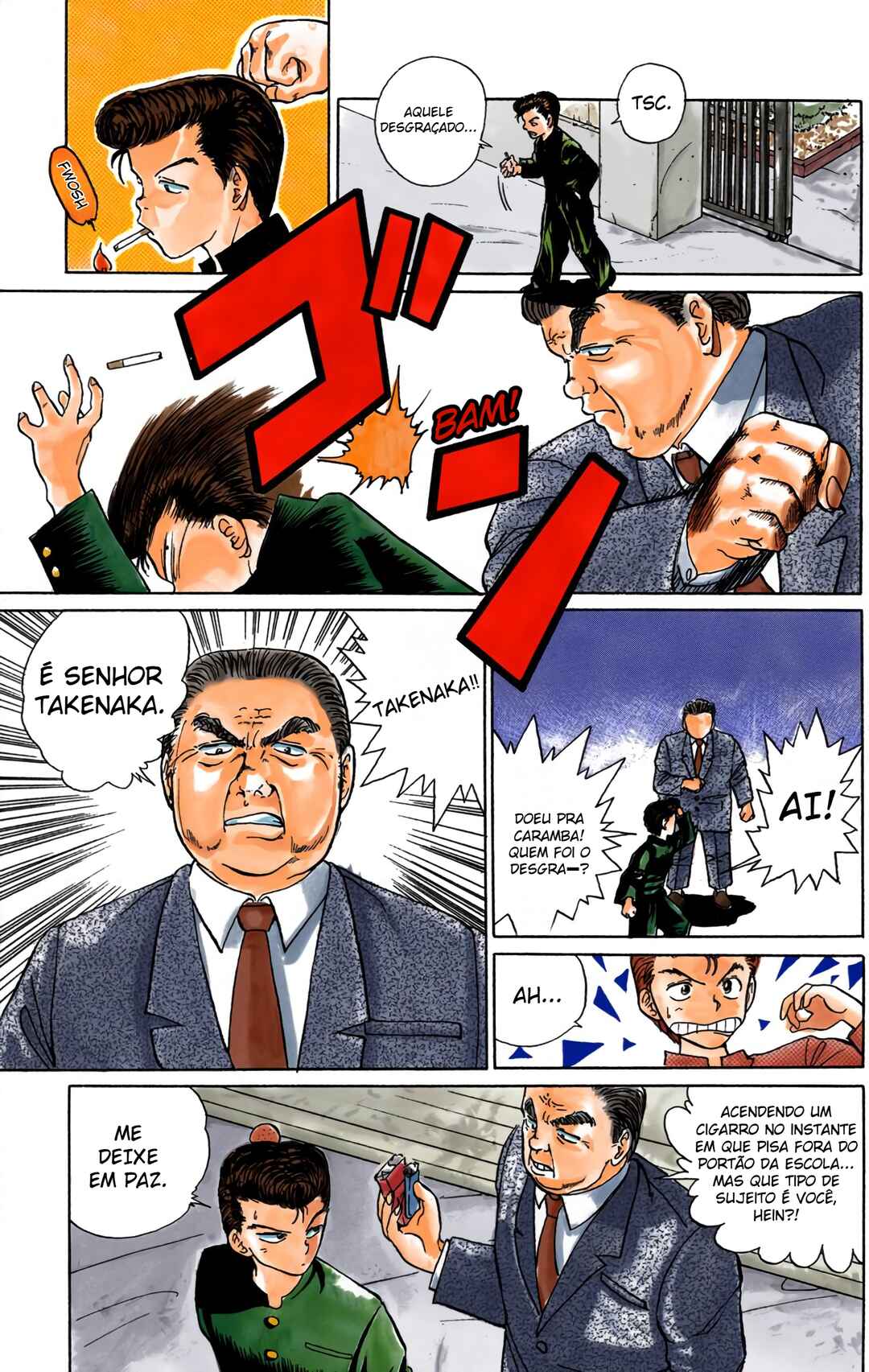 YuYu Hakusho (Official Colored) Chapter 1 - Page 19