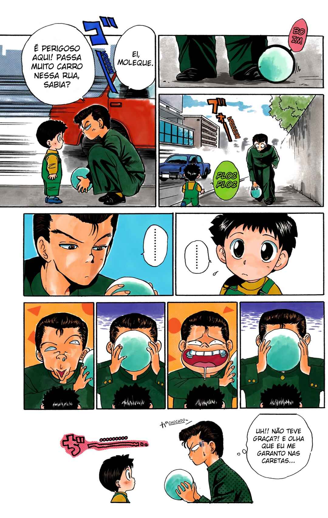 YuYu Hakusho (Official Colored) Chapter 1 - Page 27