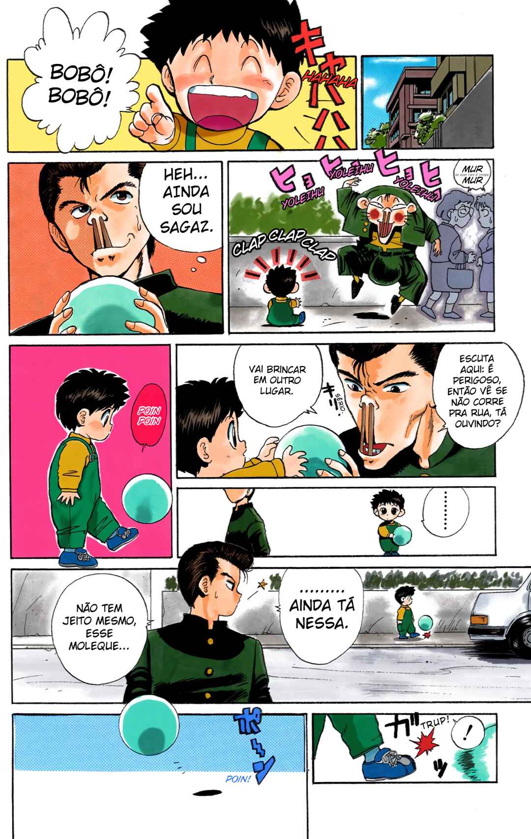 YuYu Hakusho (Official Colored) Chapter 1 - Page 28
