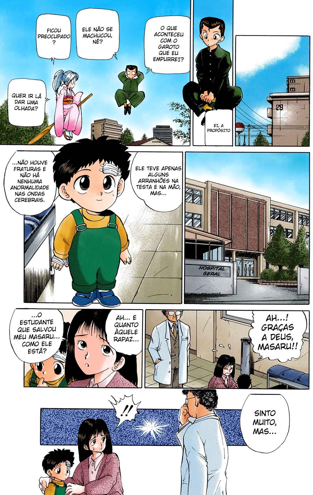 YuYu Hakusho (Official Colored) Chapter 1 - Page 35
