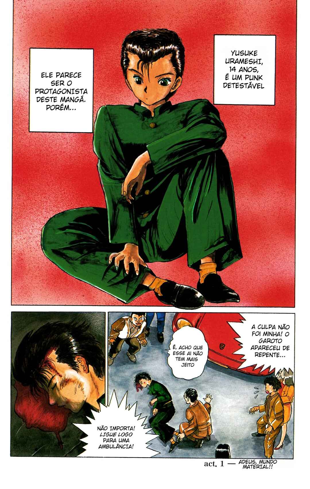 YuYu Hakusho (Official Colored) Chapter 1 - Page 5