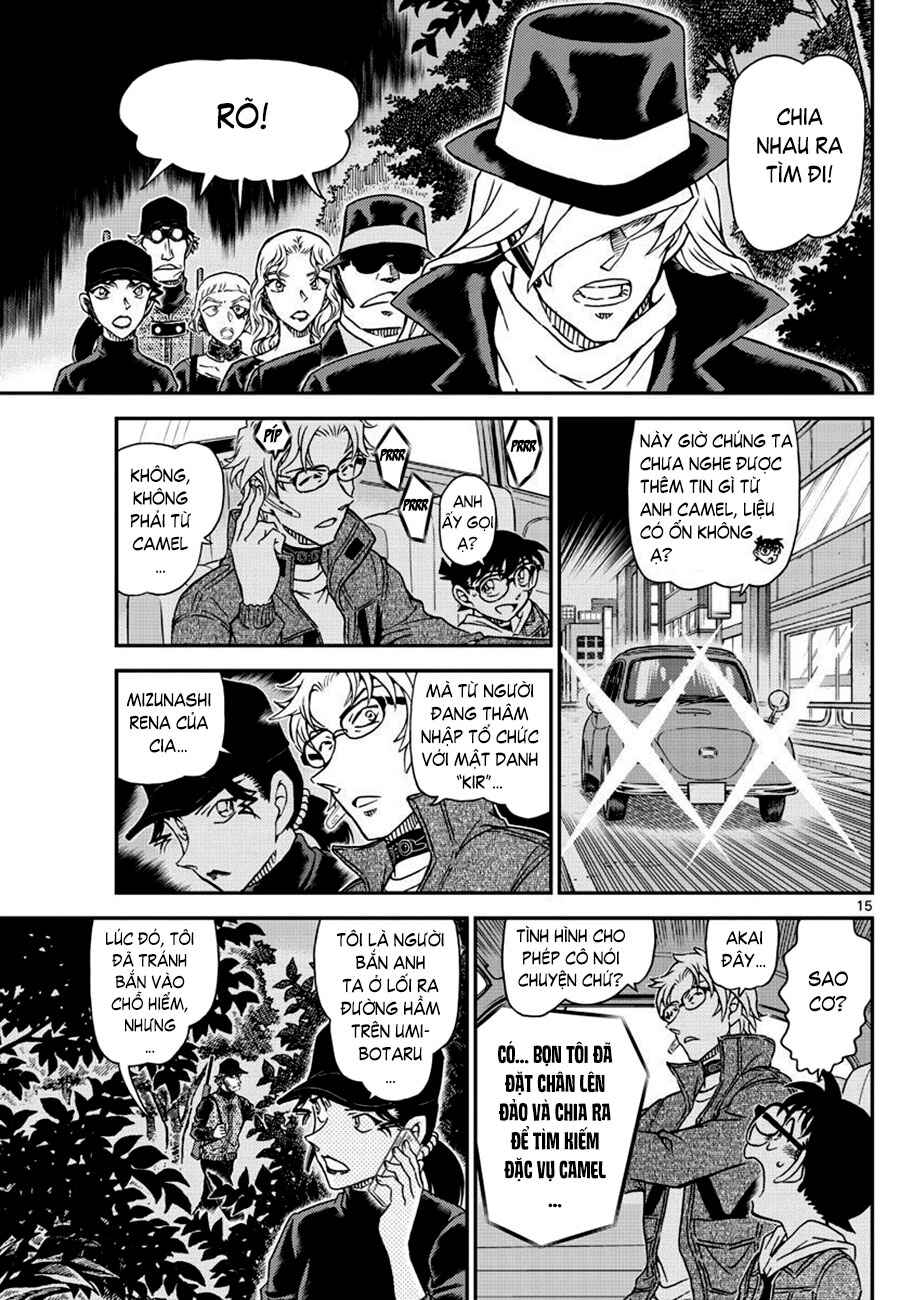 Meitantei Conan vs. Kuro-zukume no Otokotachi Chapter 24 - Page 14