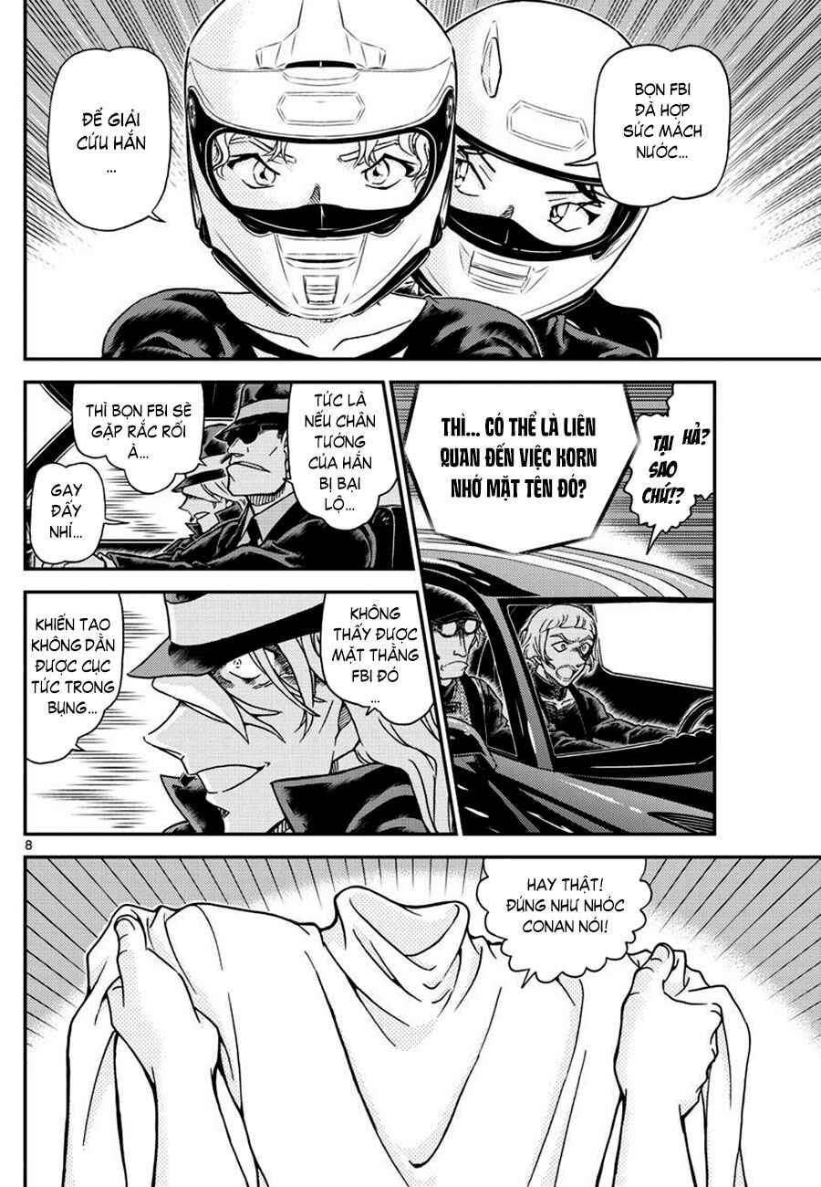 Meitantei Conan vs. Kuro-zukume no Otokotachi Chapter 24 - Page 7