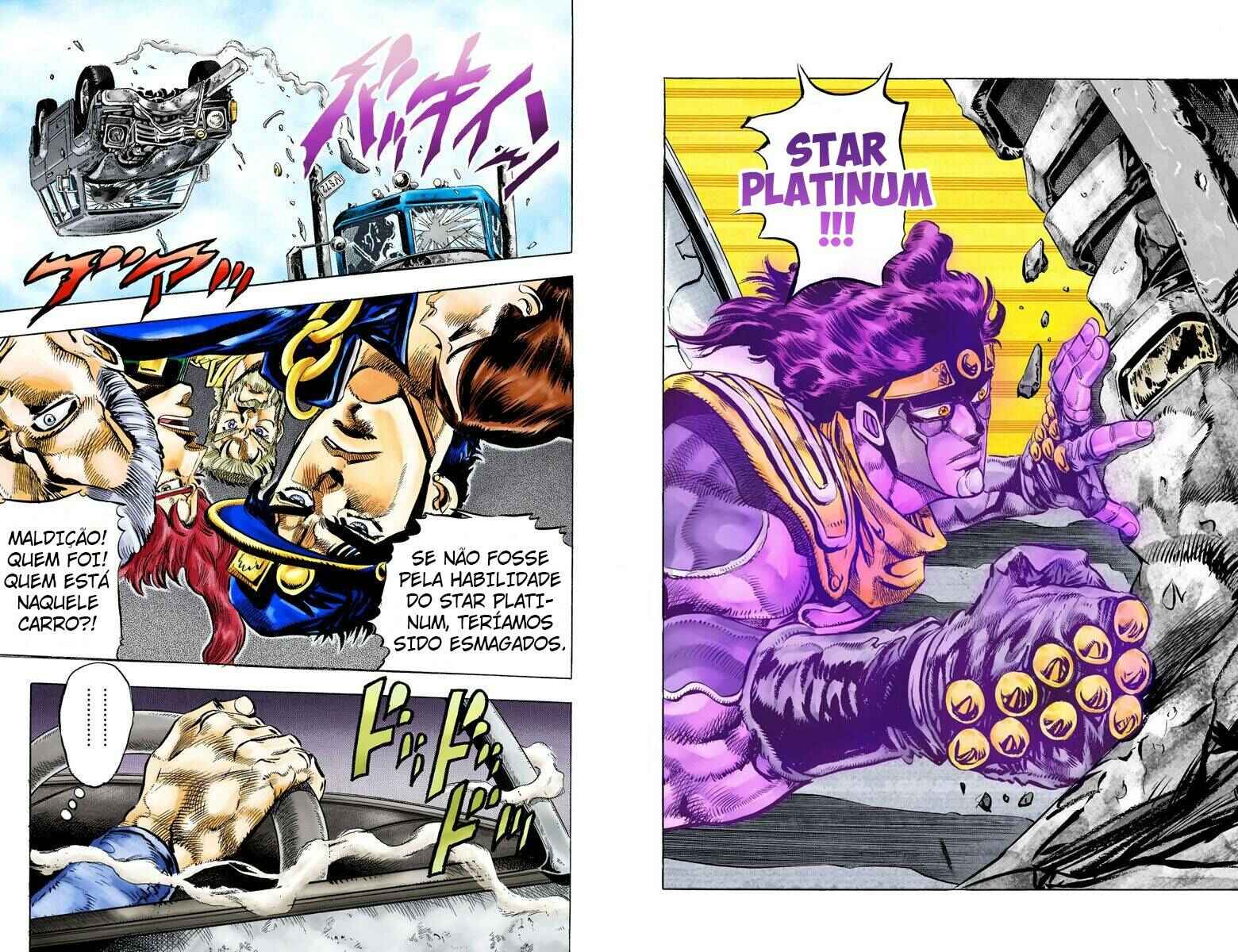 JoJo no Kimyou na Bouken: Part 3 - Stardust Crusaders Color-ban Chapter 37 - Page 10