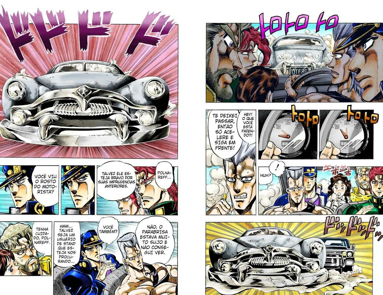 JoJo no Kimyou na Bouken: Part 3 - Stardust Crusaders Color-ban Chapter 37 - Page 7