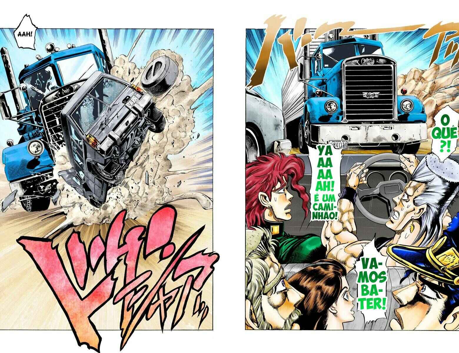 JoJo no Kimyou na Bouken: Part 3 - Stardust Crusaders Color-ban Chapter 37 - Page 9