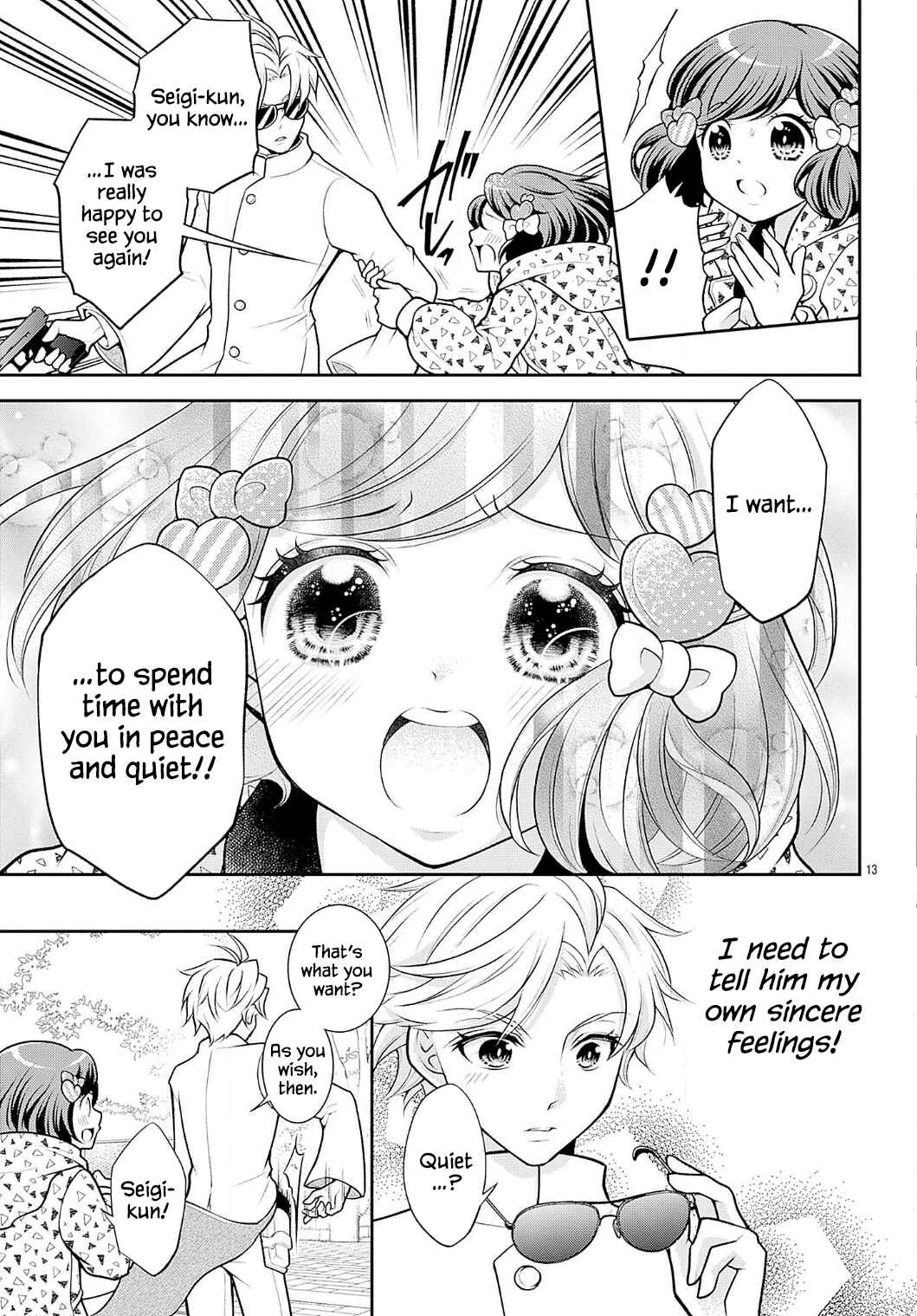 Seigi-kun Blowback!: Kageki na Nichijou Keigoruku Chapter 1 - Page 13