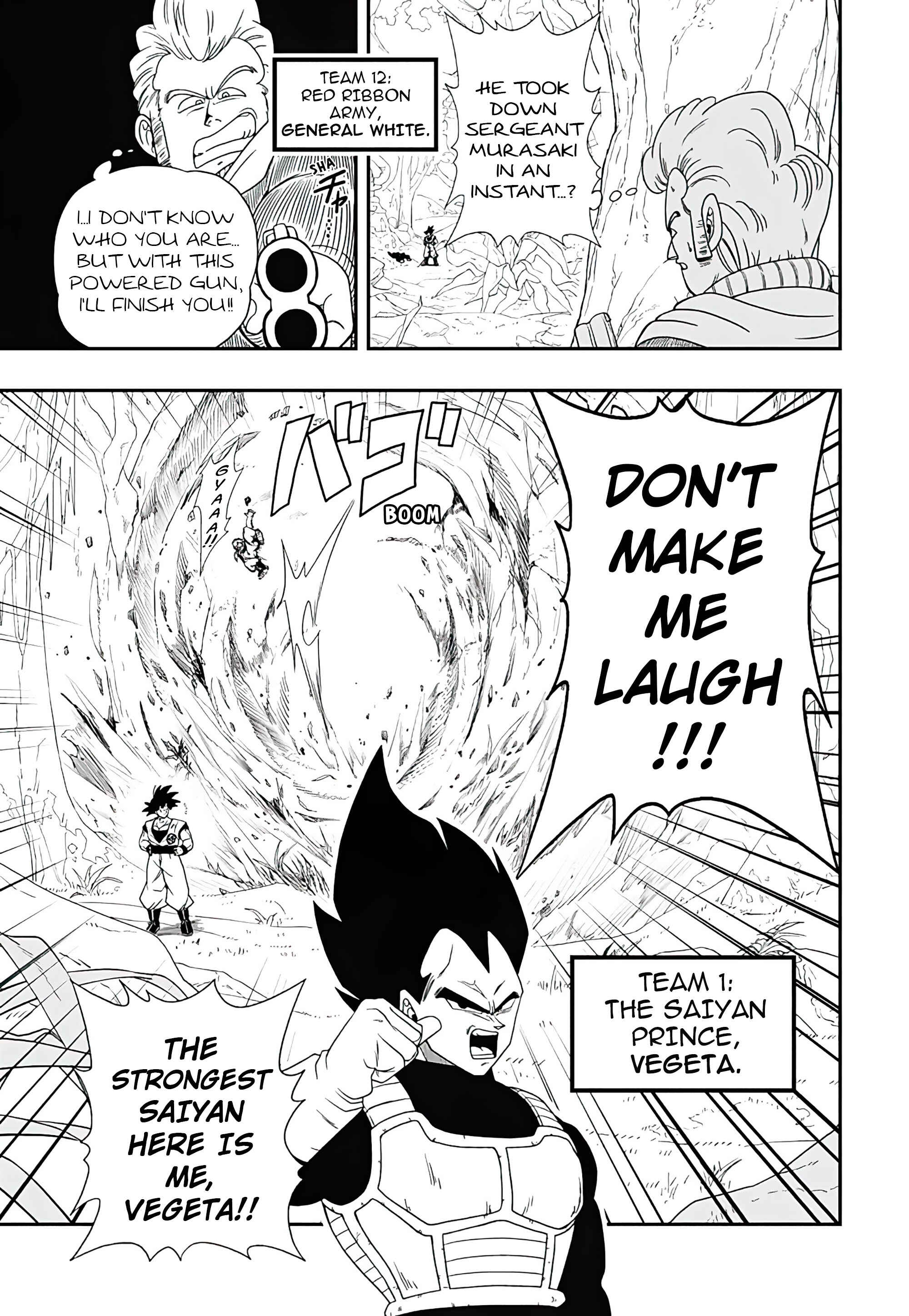 Super Dragon Ball Heroes: Ultra God Mission!!!! Chapter 1 - Page 5