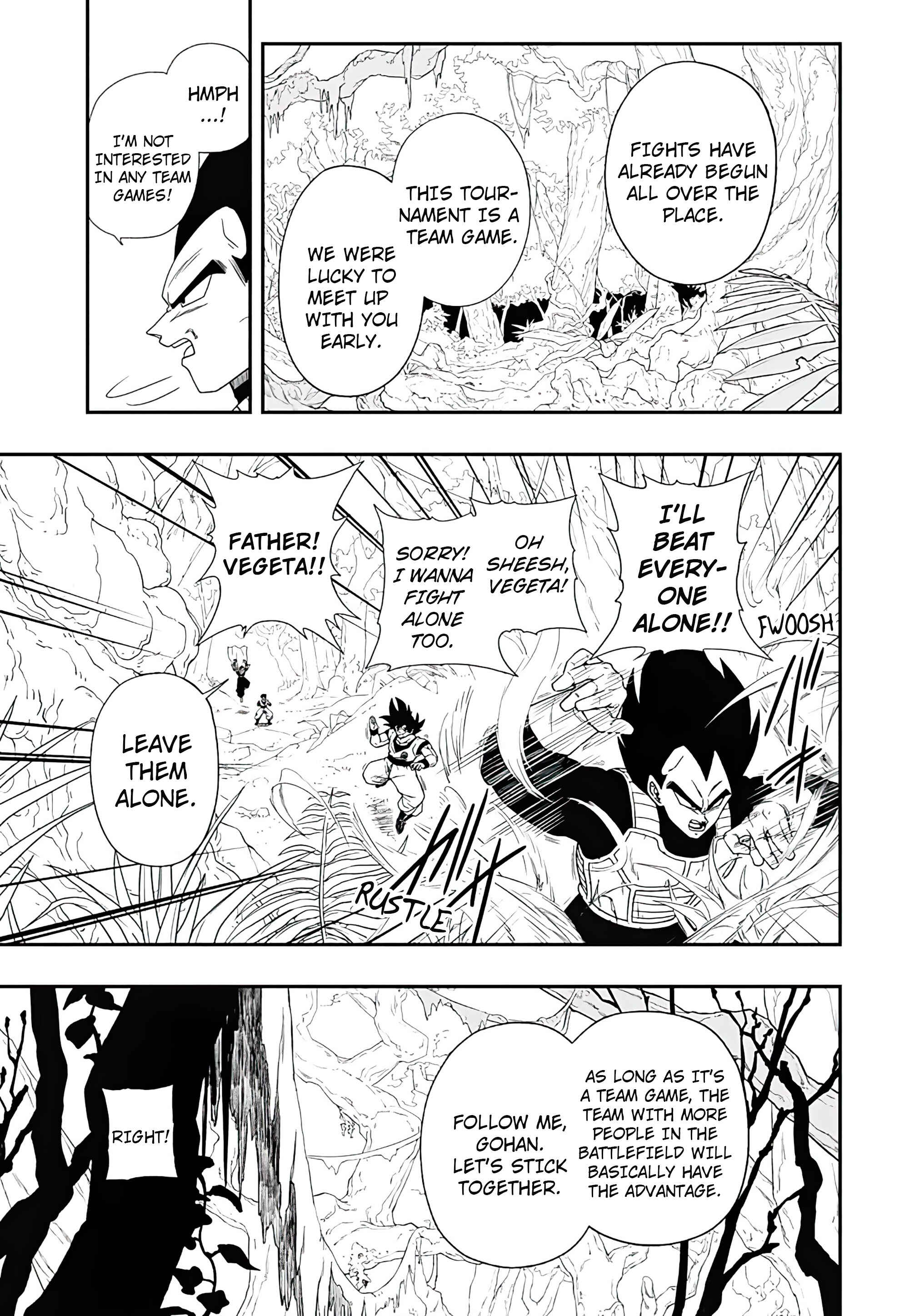 Super Dragon Ball Heroes: Ultra God Mission!!!! Chapter 1 - Page 7