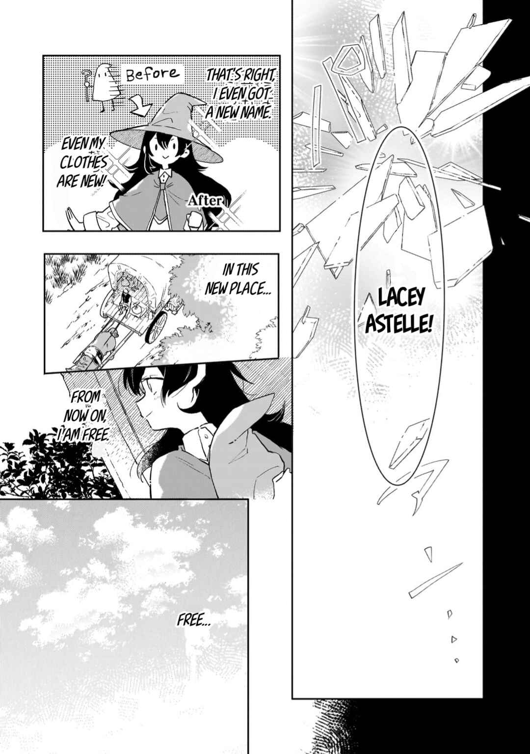 Akatsuki no Majo Lacey wa Jiyuu ni Ikitai: Maou Toubatsu o Oeta node, Nonbiri Omise o Hirakimasu Chapter 4 - Page 7