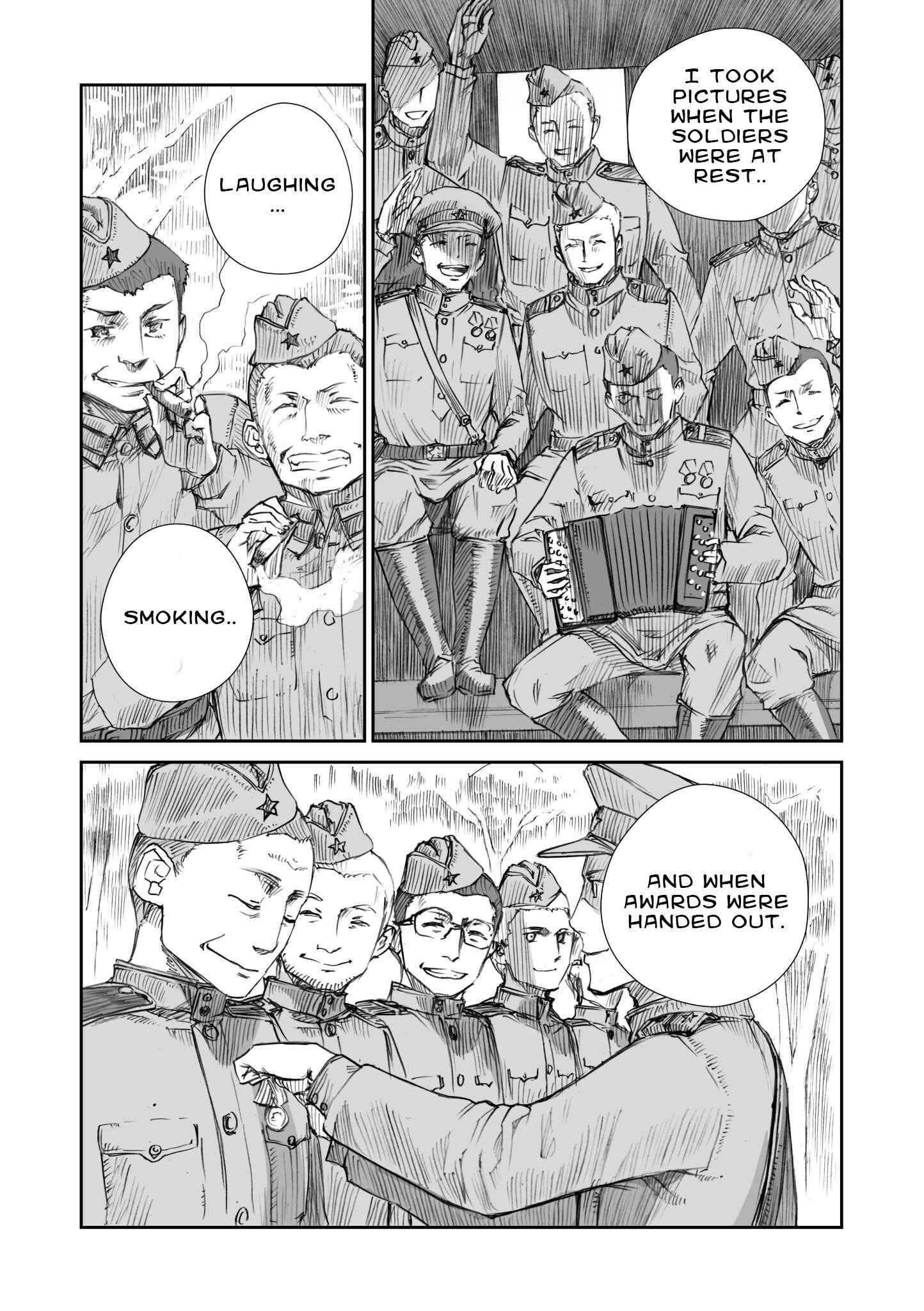 Sensou wa Onna no Kao wo Shiteinai Chapter 7 - Page 2