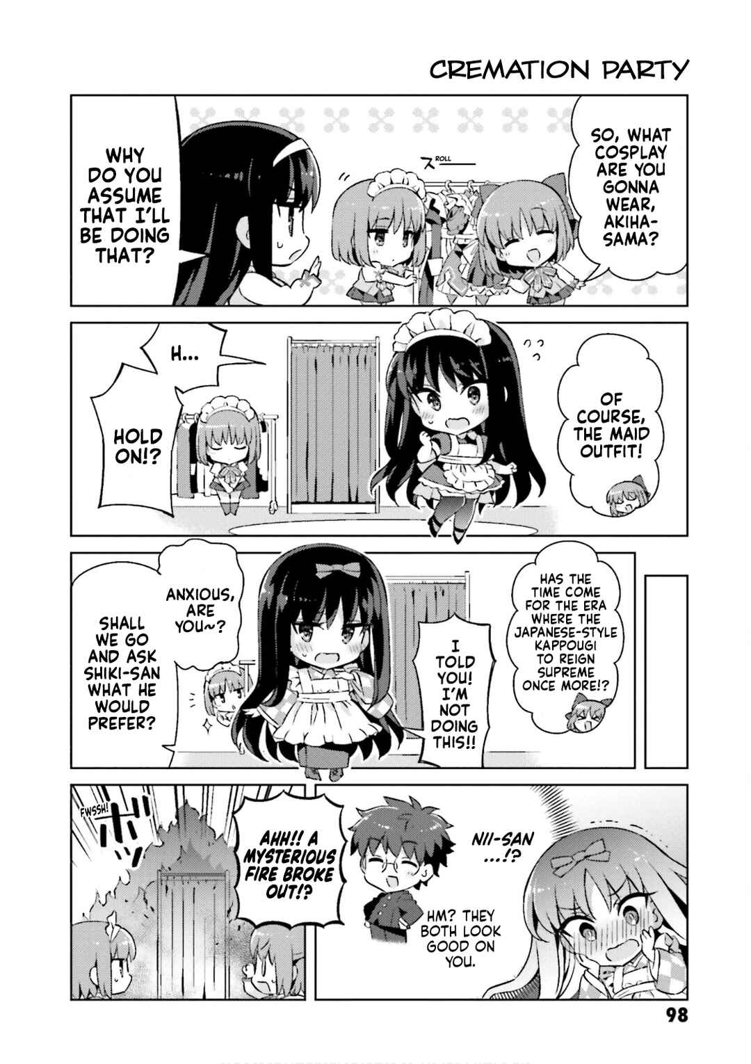 Type-Moon Gakuen - Chibi Chuki! Chapter 55 - Page 8