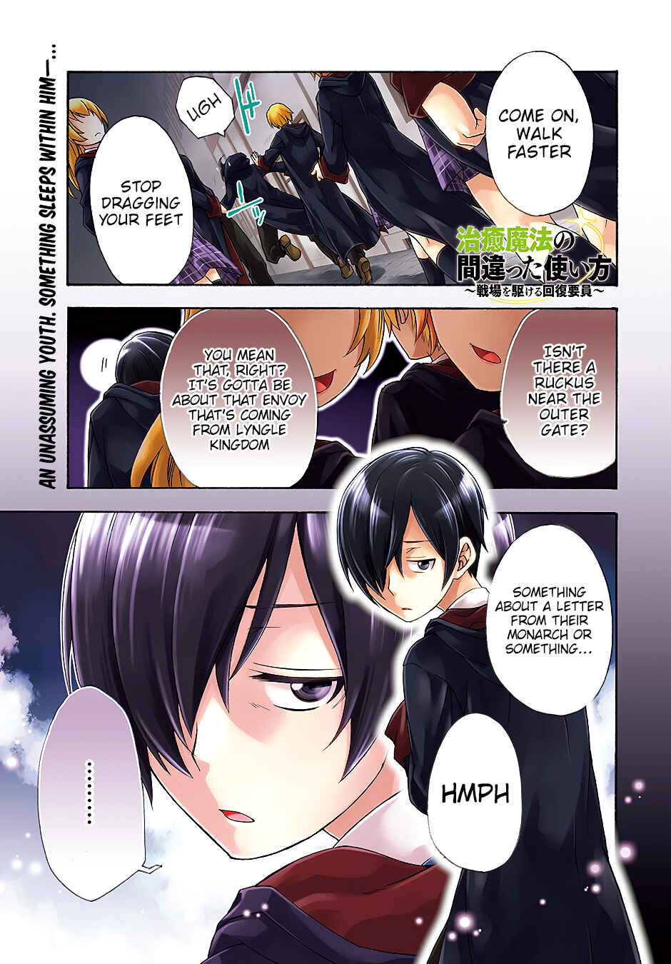 Chiyu Mahou no Machigatta Tsukaikata ~Senjou wo Kakeru Kaifuku Youin~ Chapter 17 - Page 1