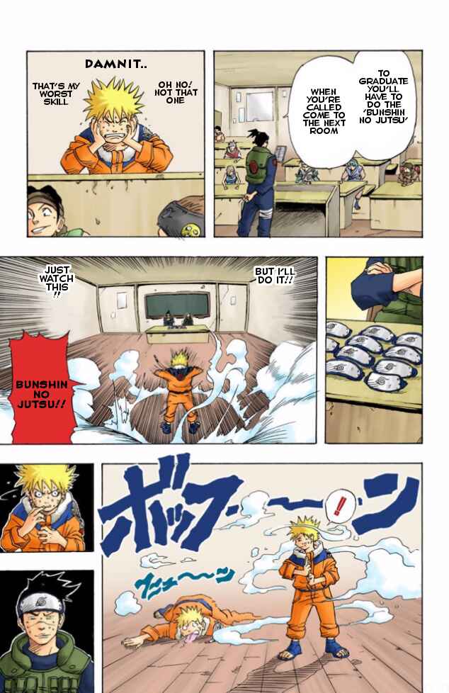 Naruto (Official Colored) Chapter 1 - Page 15