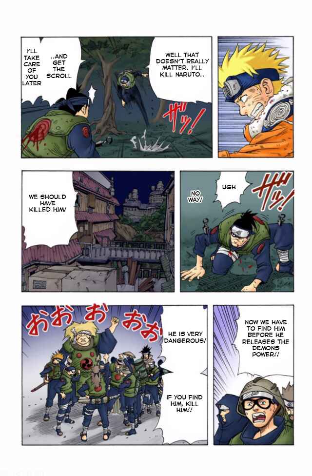 Naruto (Official Colored) Chapter 1 - Page 38