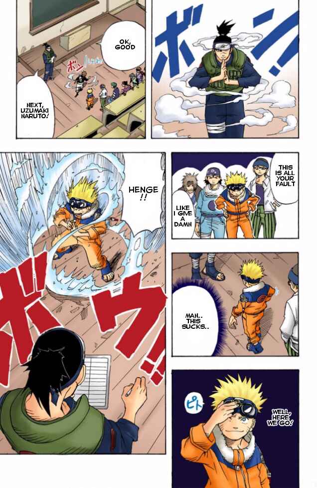 Naruto (Official Colored) Chapter 1 - Page 9