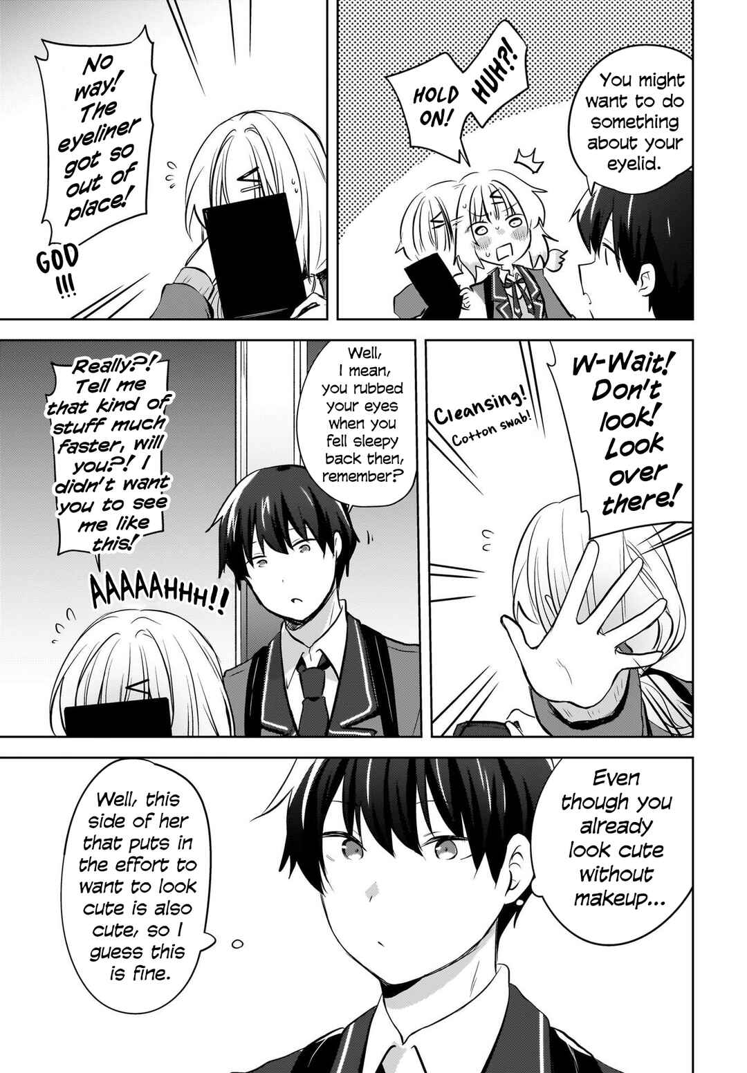 Ushiro no Seki no Gyaru ni Sukarete Shimatta. - Mou Ore wa Dame Kamoshiranai. Chapter 11 - Page 10