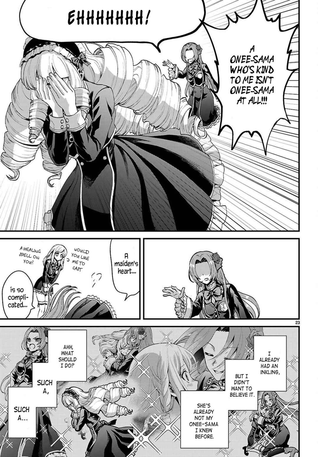 Danshi Koukousei, Otome Game no Akuyaku Reijou ni Tensei Suru. Chapter 7 - Page 23